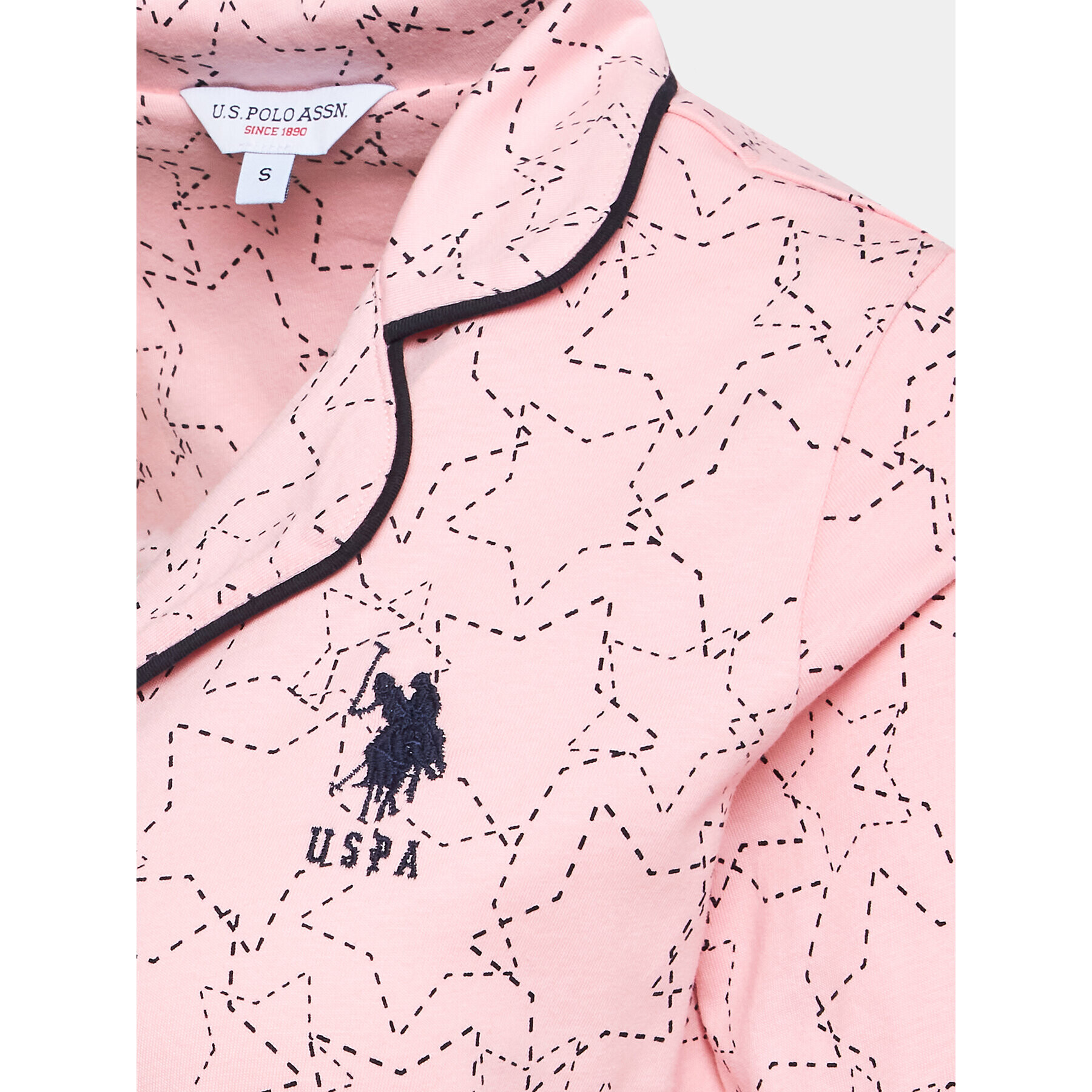 U.S. Polo Assn. Пижама Boydan 16836 Розов Regular Fit - Pepit.bg