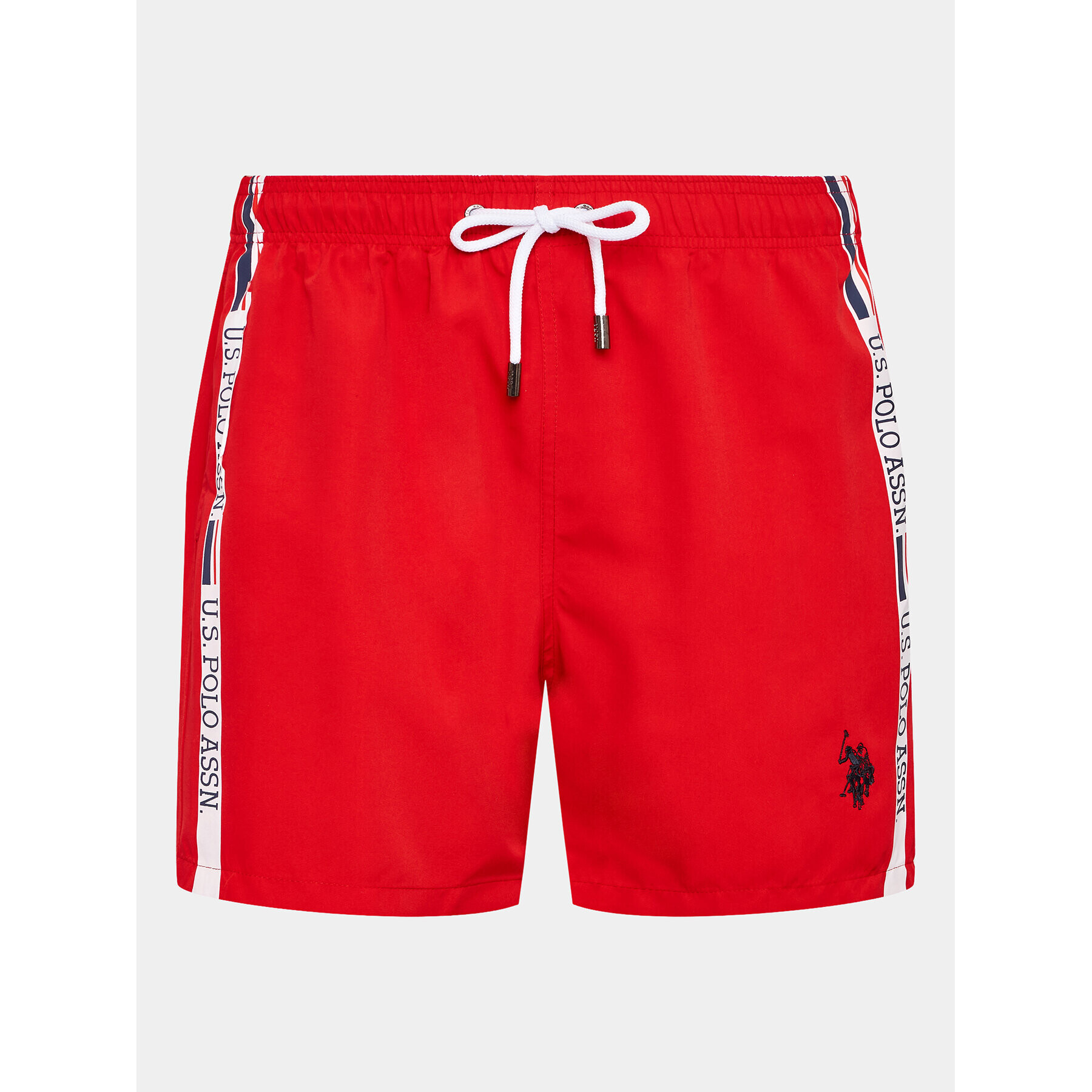 U.S. Polo Assn. Плувни шорти 22001 Червен Regular Fit - Pepit.bg