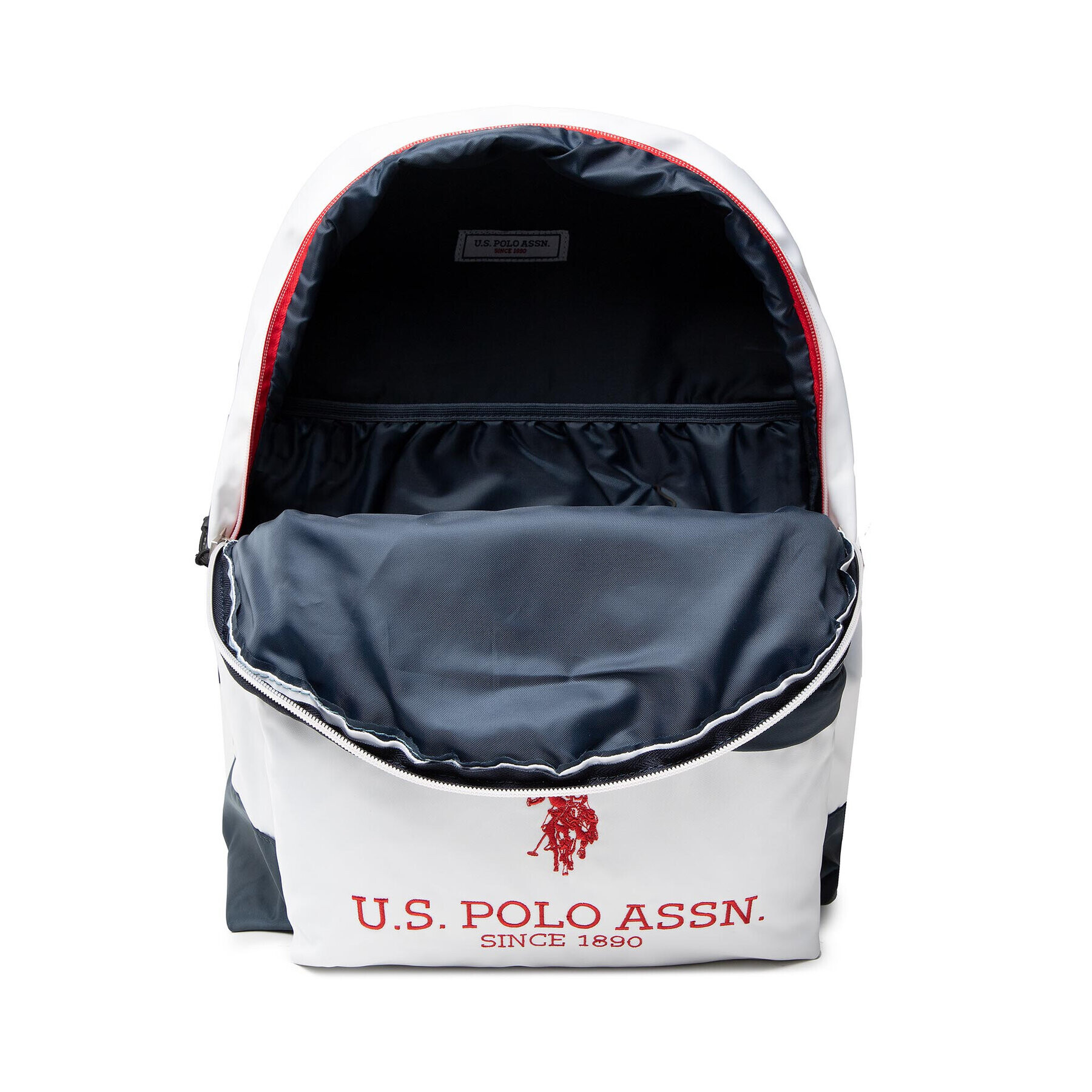 U.S. Polo Assn. Раница New Bump Backpack Bag BIUNB4855MIA207 Бял - Pepit.bg