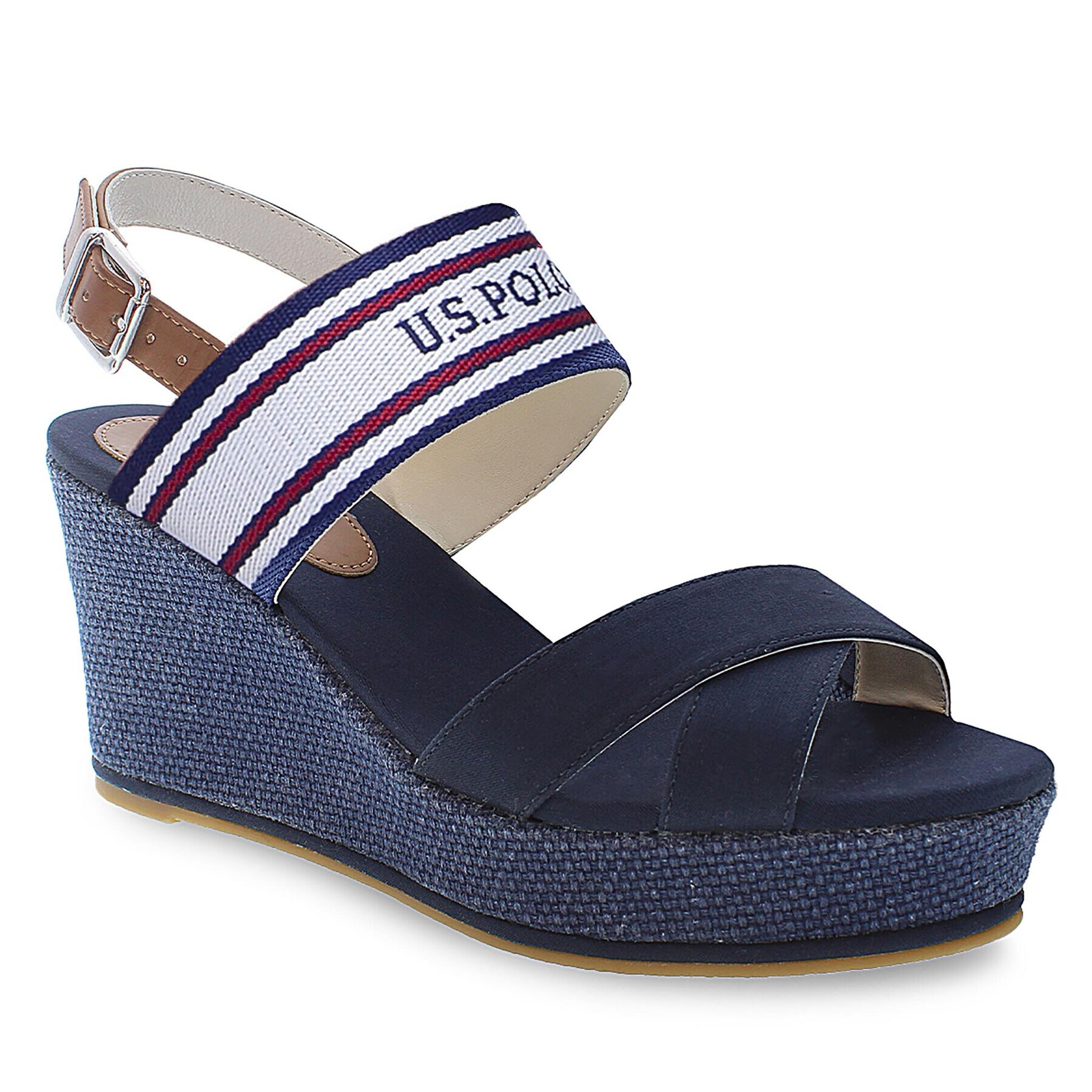 U.S. Polo Assn. Сандали Alyss ALYSSA010 Син - Pepit.bg