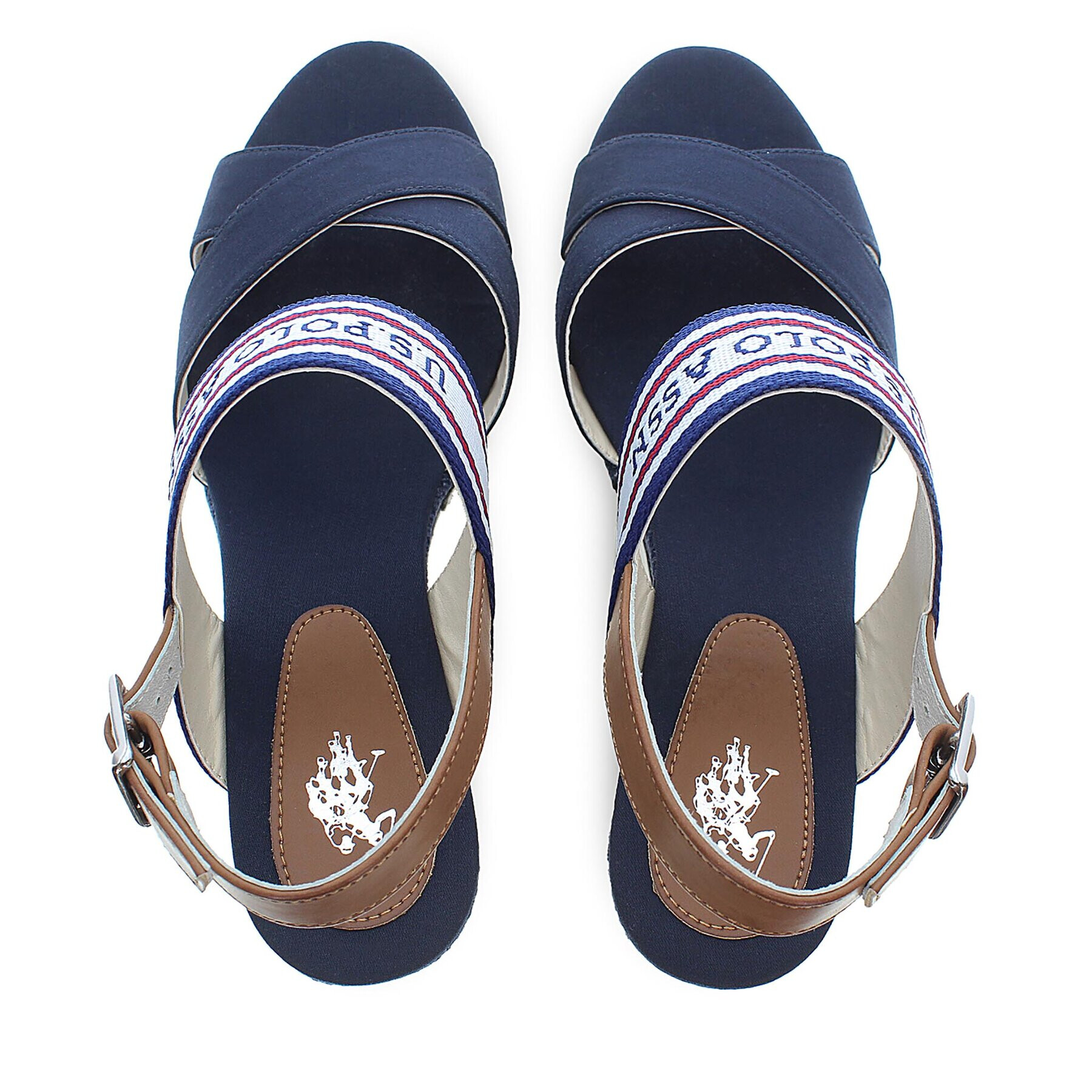 U.S. Polo Assn. Сандали Alyss ALYSSA010 Син - Pepit.bg