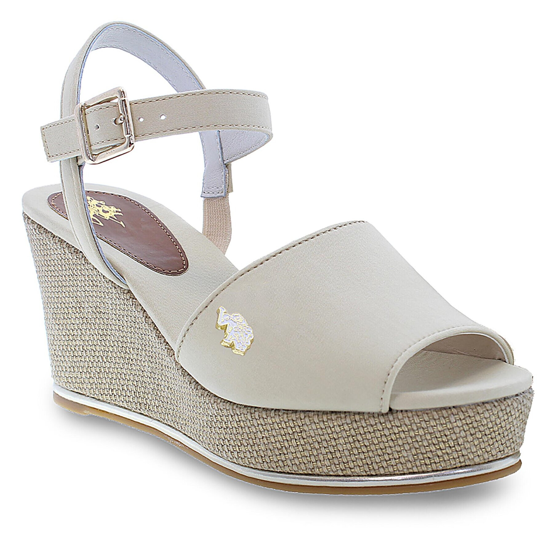 U.S. Polo Assn. Сандали Alyss ALYSSA012 Бежов - Pepit.bg