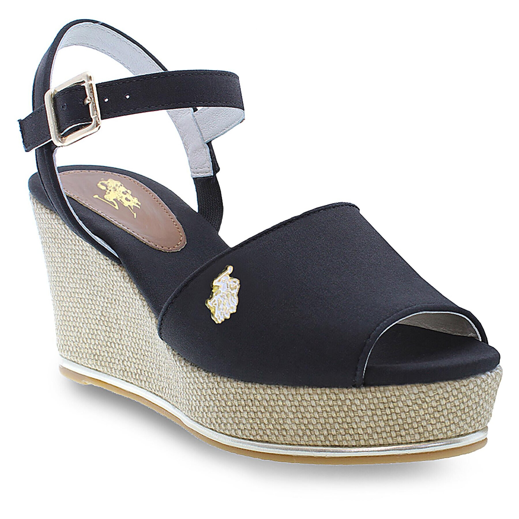 U.S. Polo Assn. Сандали Alyss ALYSSA012 Черен - Pepit.bg