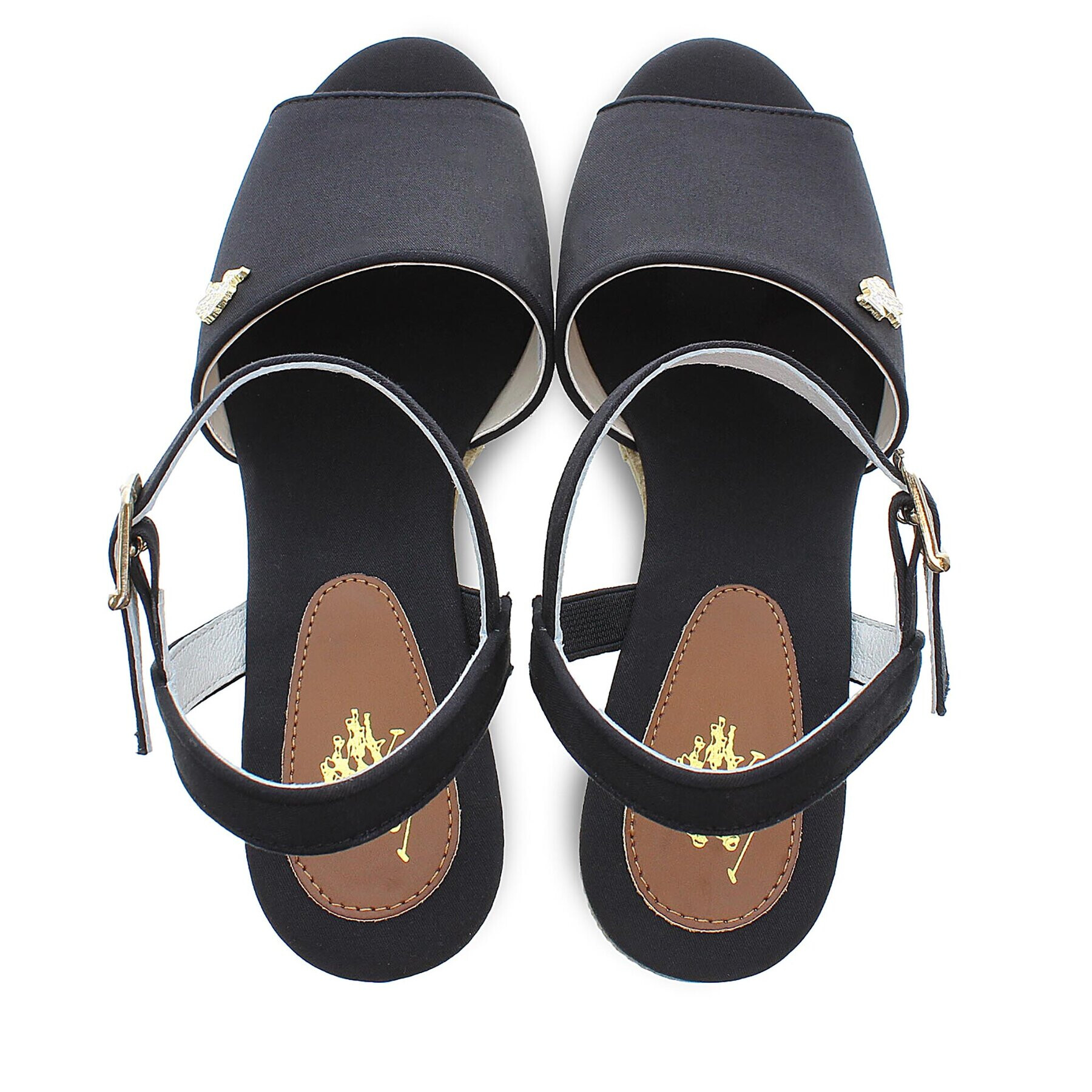U.S. Polo Assn. Сандали Alyss ALYSSA012 Черен - Pepit.bg