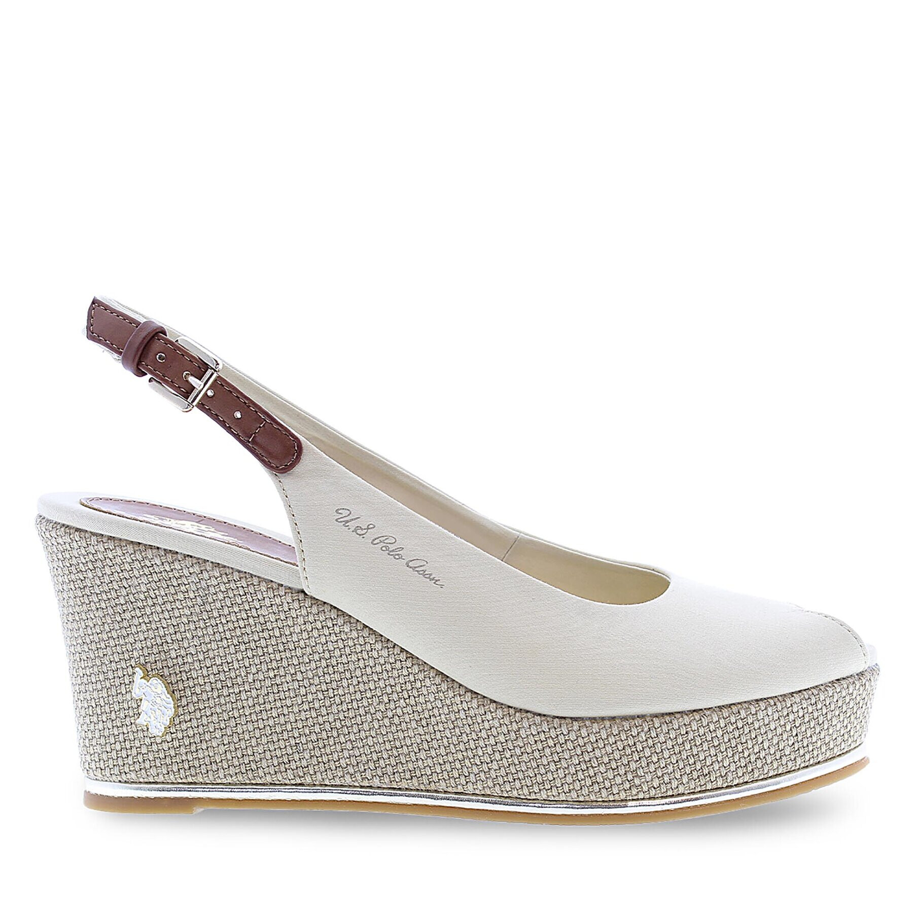 U.S. Polo Assn. Сандали Alyss ALYSSA016 Бежов - Pepit.bg