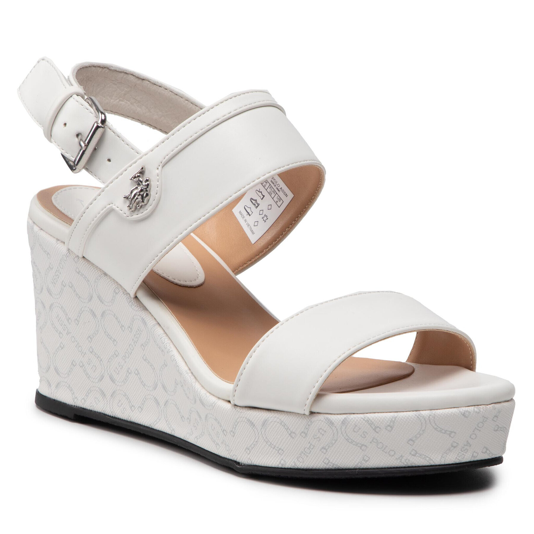 U.S. Polo Assn. Сандали Alyssa005 ALYSSA005W/2Y1 Бял - Pepit.bg