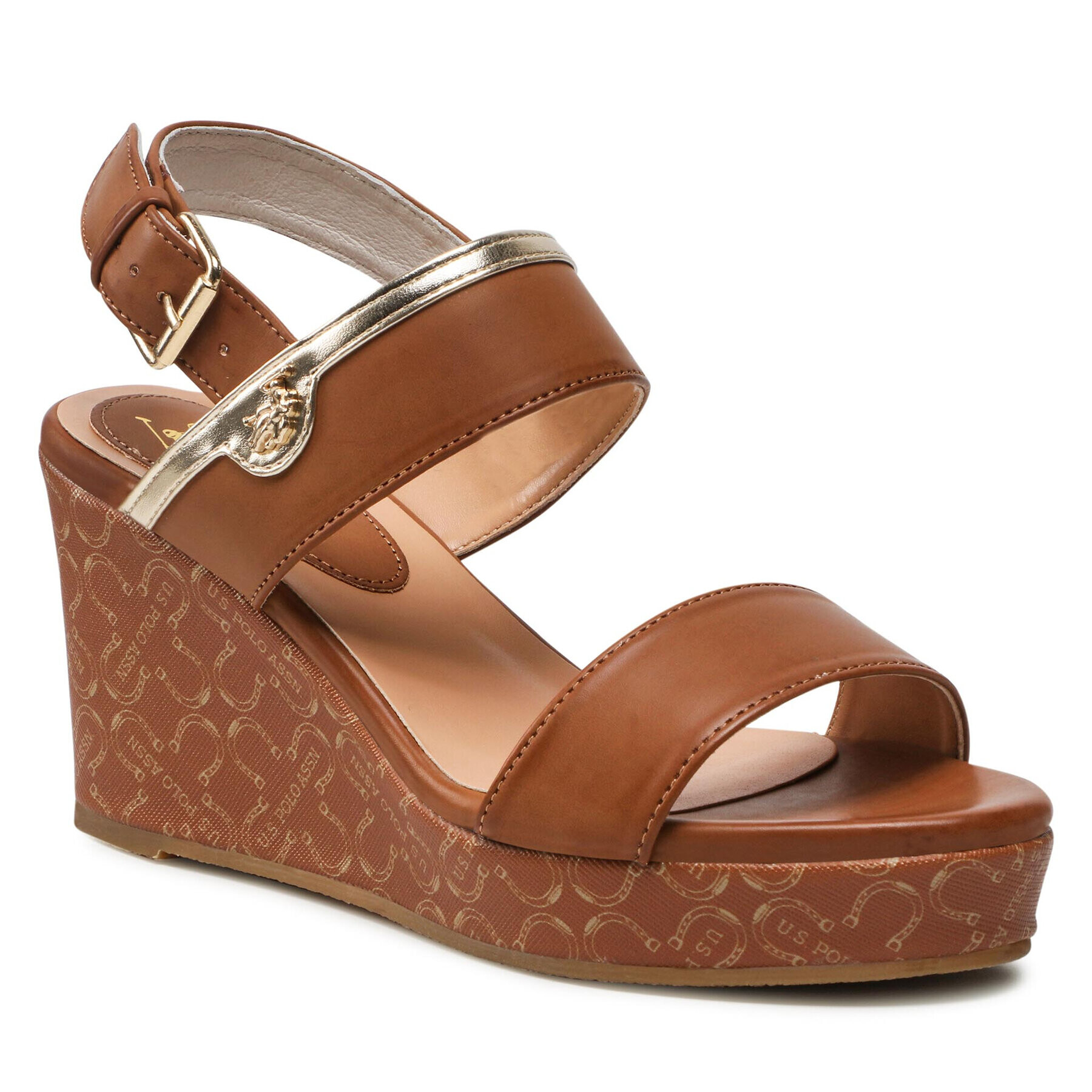 U.S. Polo Assn. Сандали Alyssa005 ALYSSA005W/2Y1 Кафяв - Pepit.bg