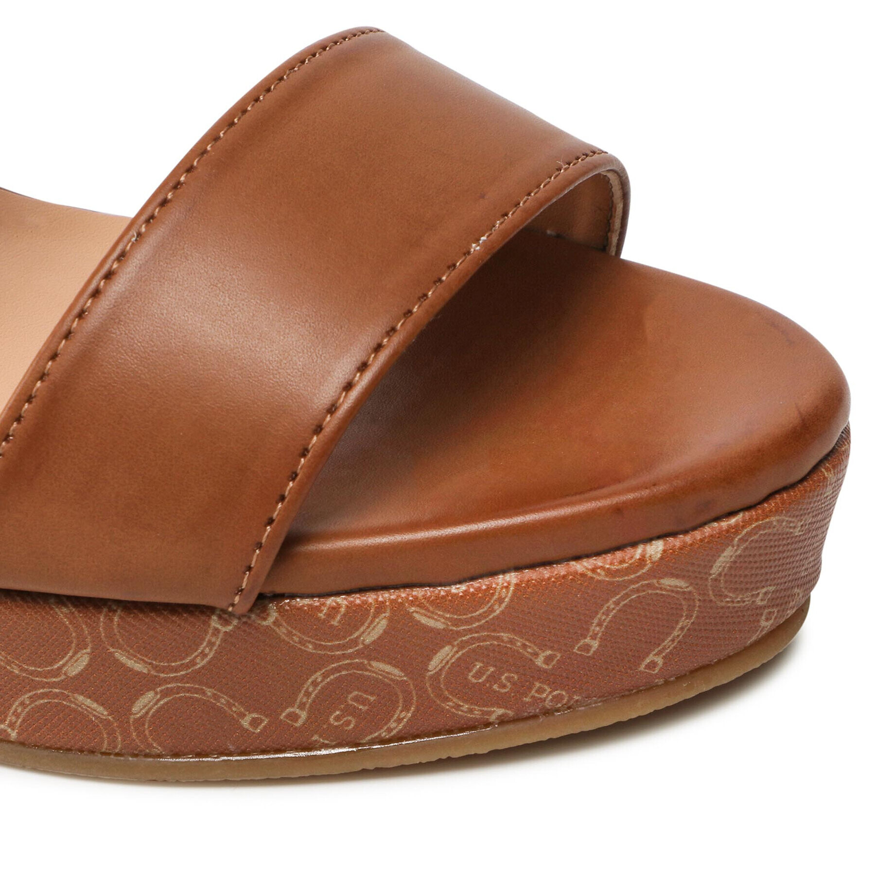 U.S. Polo Assn. Сандали Alyssa005 ALYSSA005W/2Y1 Кафяв - Pepit.bg