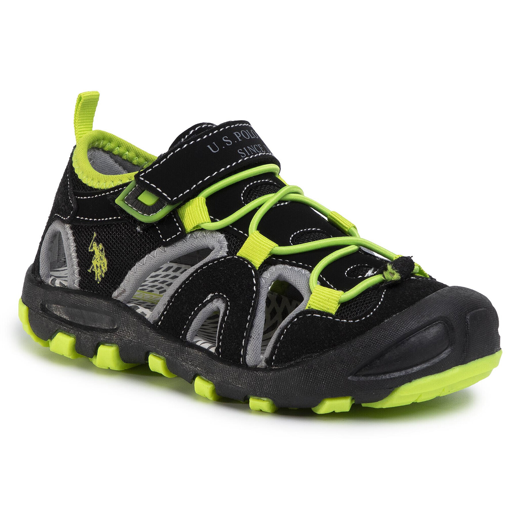 U.S. Polo Assn. Сандали Cabrera1 GENE4169S9/TH1 Черен - Pepit.bg
