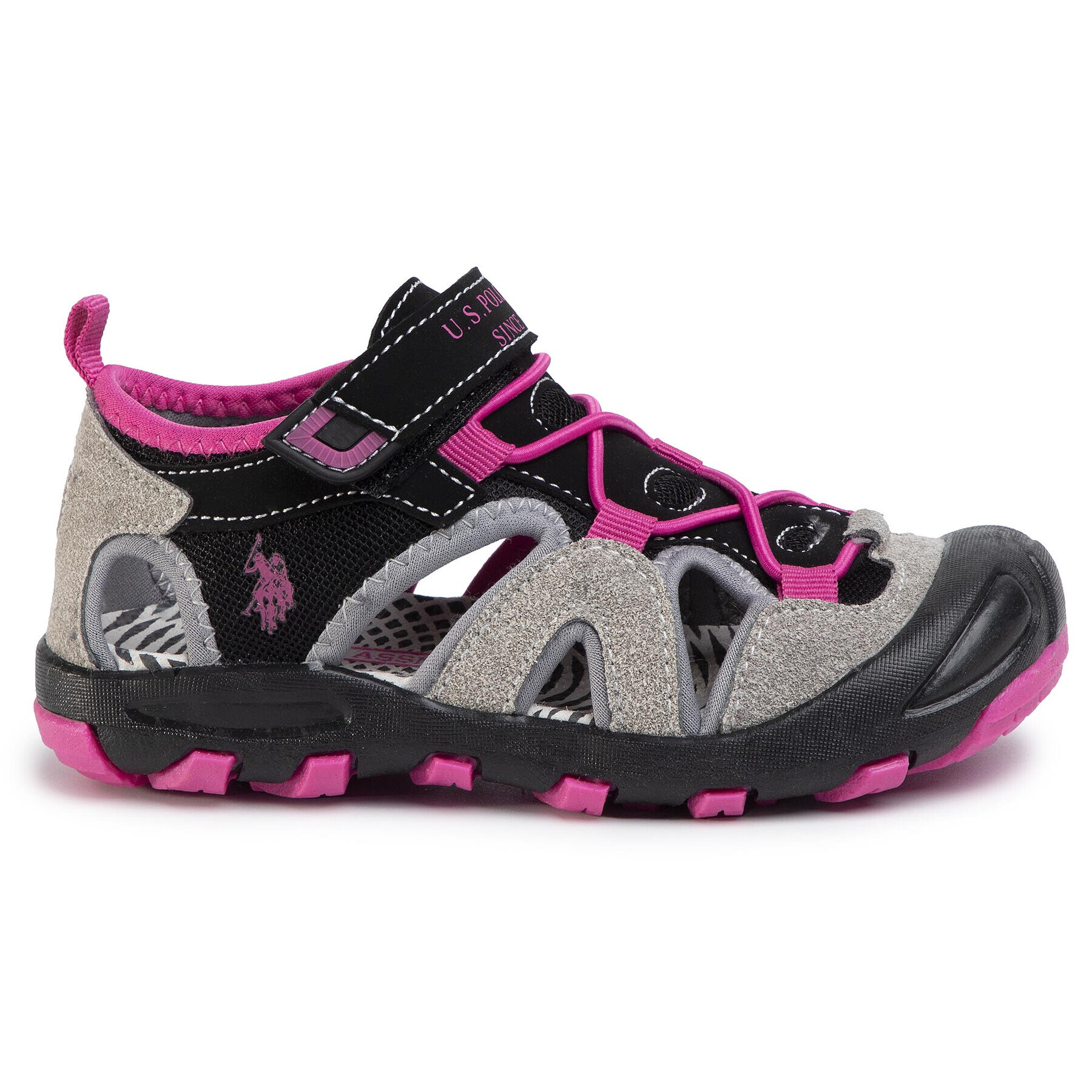 U.S. Polo Assn. Сандали Cabrera1 GENE4169S9/TH1 Сив - Pepit.bg