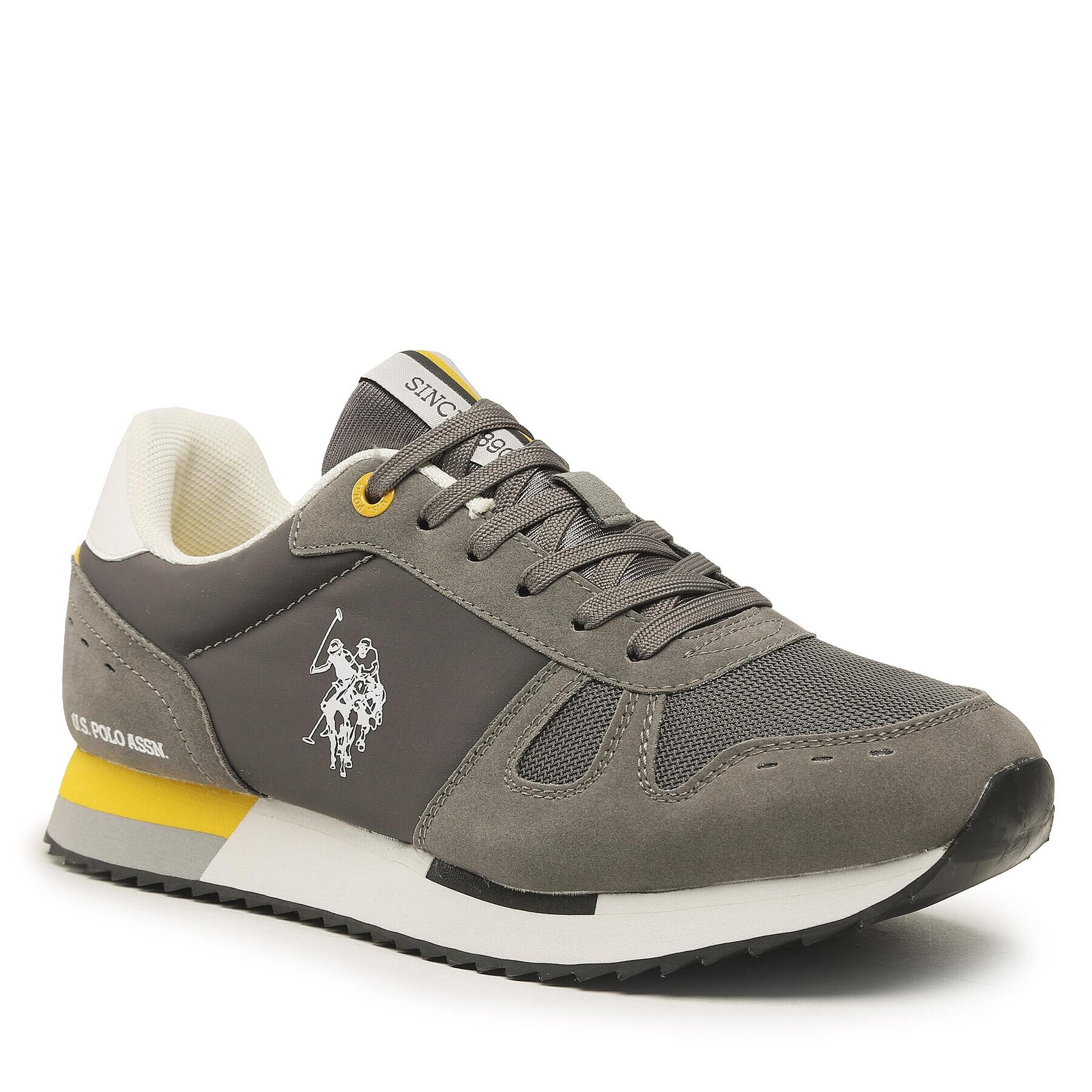 U.S. Polo Assn. Сникърси Balty BALTY001A Сив - Pepit.bg