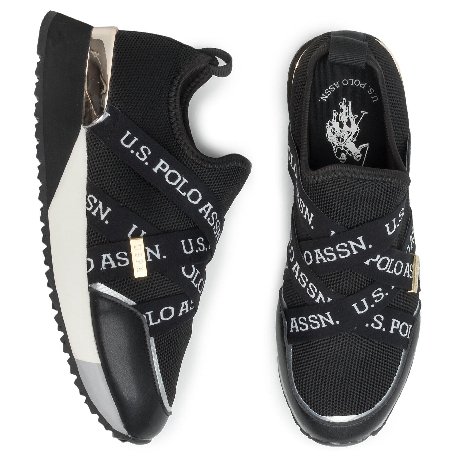 U.S. Polo Assn. Сникърси Brianna FRIDA4178S0/TY1 Черен - Pepit.bg