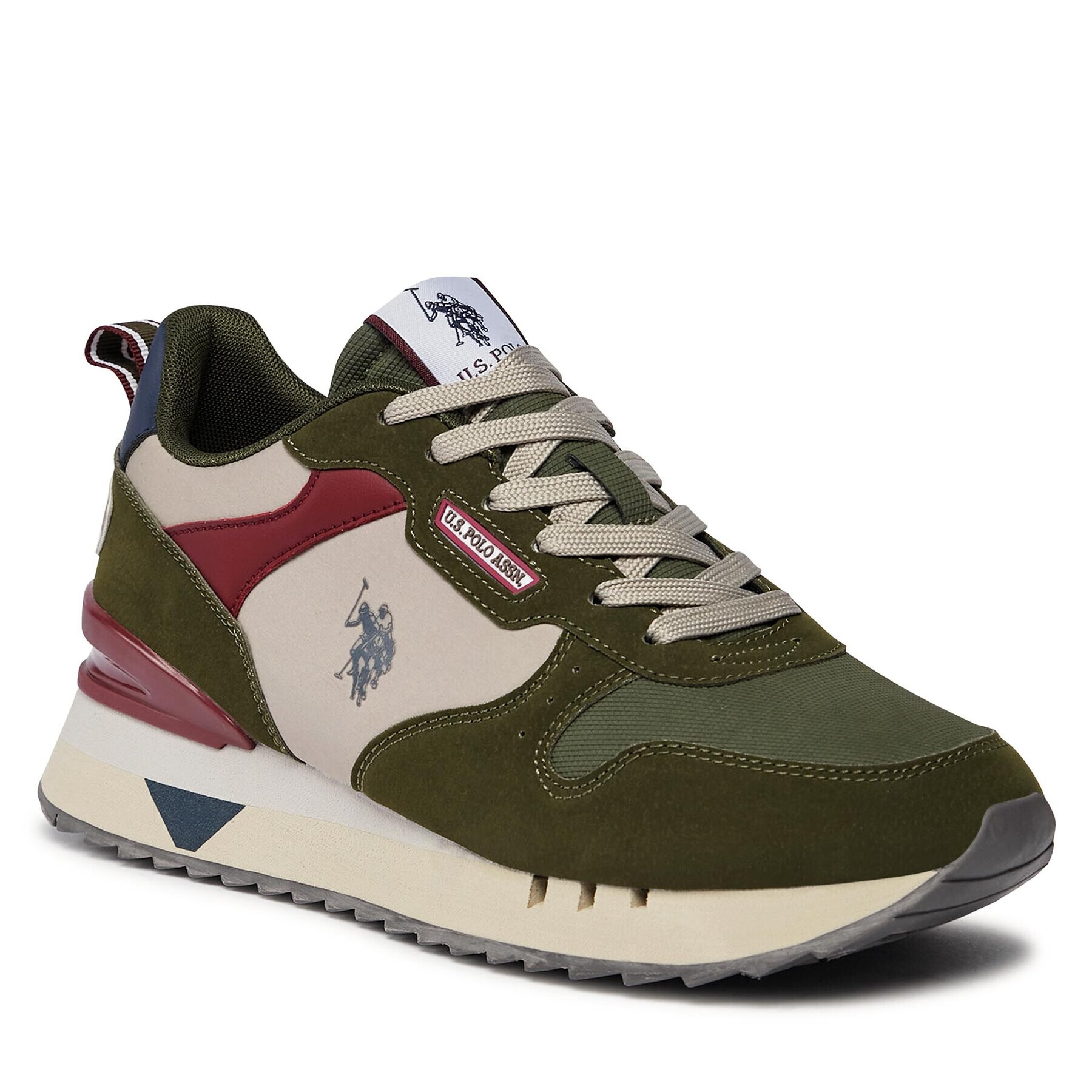 U.S. Polo Assn. Сникърси BUZZY001A Зелен - Pepit.bg