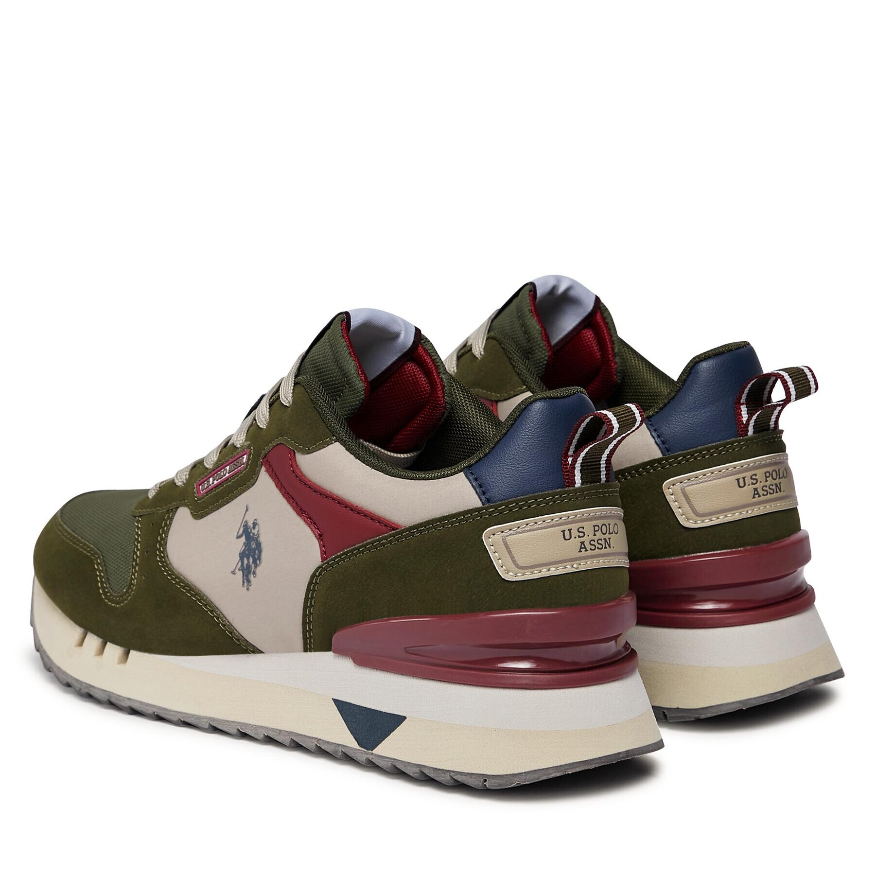 U.S. Polo Assn. Сникърси BUZZY001A Зелен - Pepit.bg