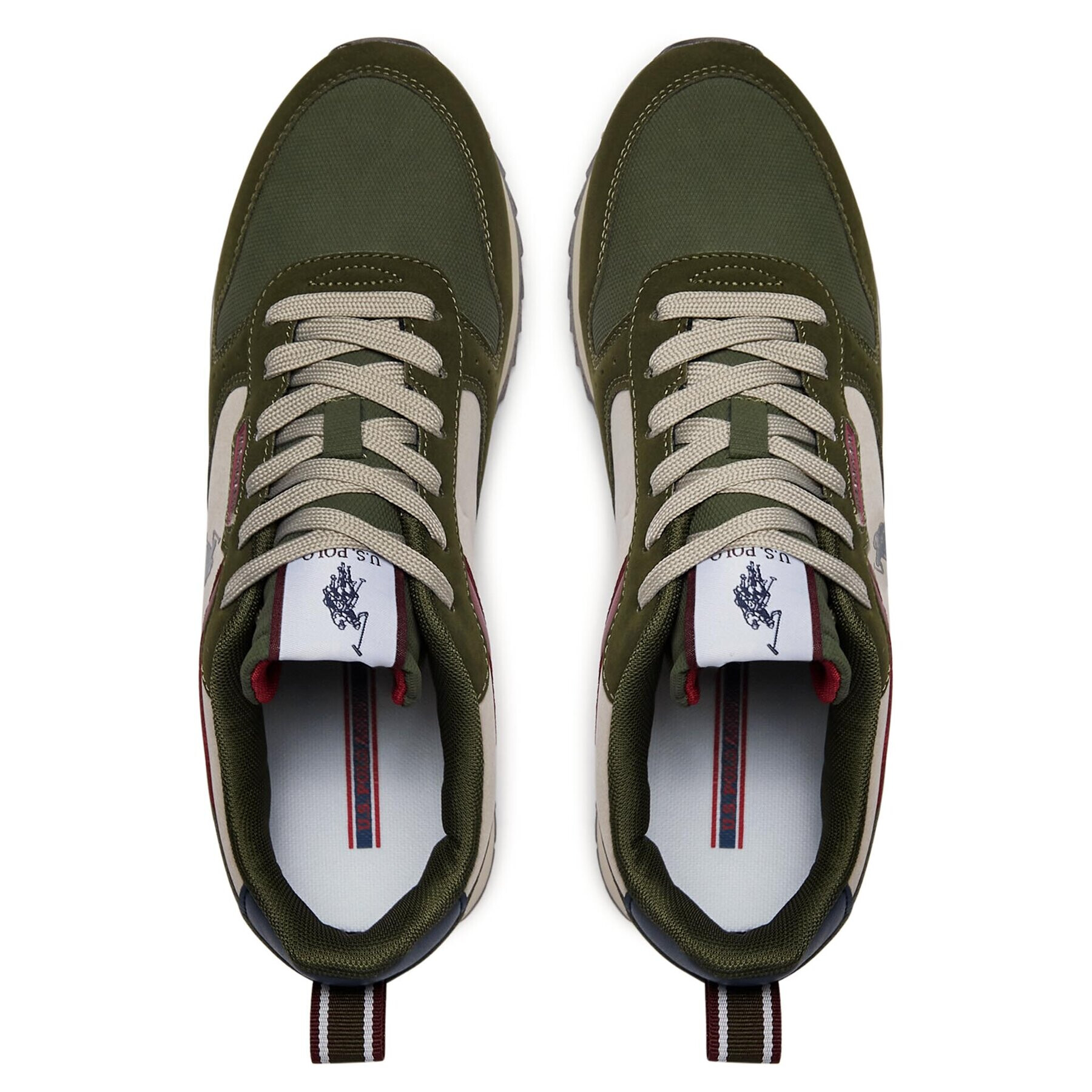 U.S. Polo Assn. Сникърси BUZZY001A Зелен - Pepit.bg