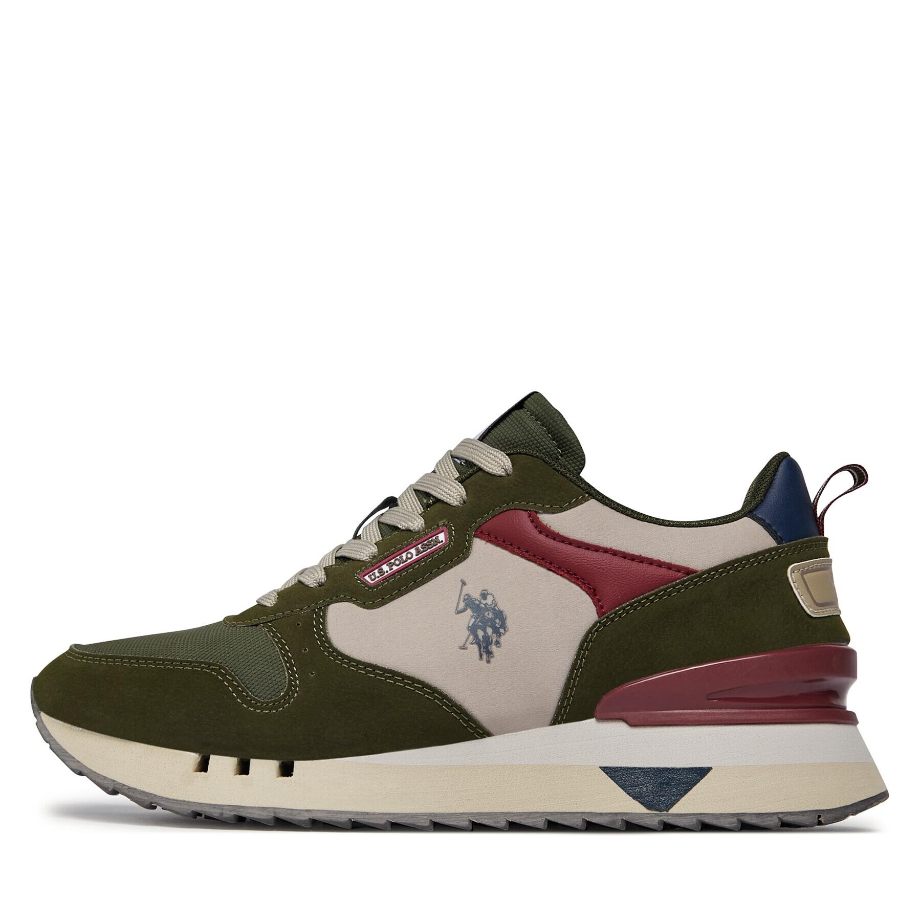 U.S. Polo Assn. Сникърси BUZZY001A Зелен - Pepit.bg