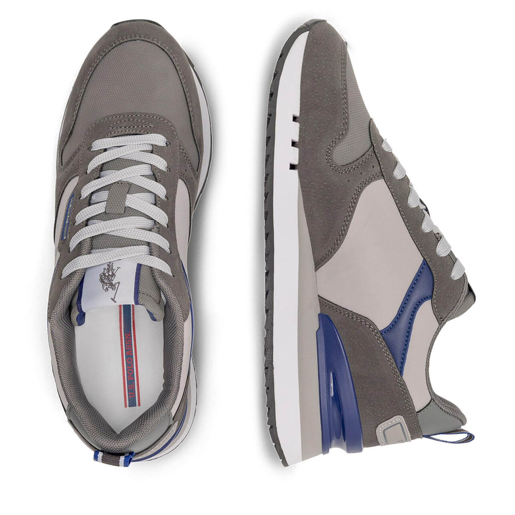 U.S. Polo Assn. Сникърси BUZZY001M/CNU1 Сив - Pepit.bg