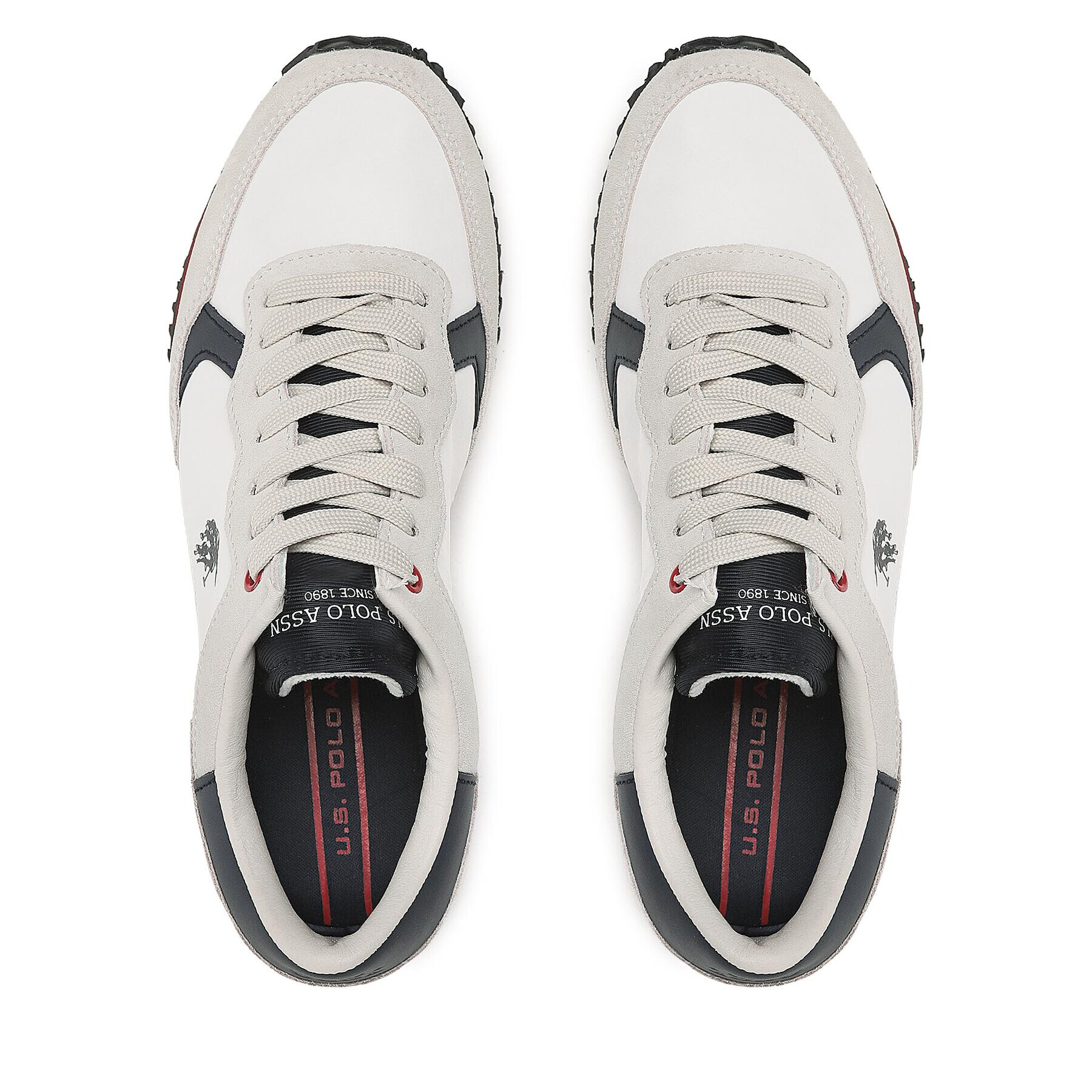 U.S. Polo Assn. Сникърси Cleef CLEEF001A Бял - Pepit.bg