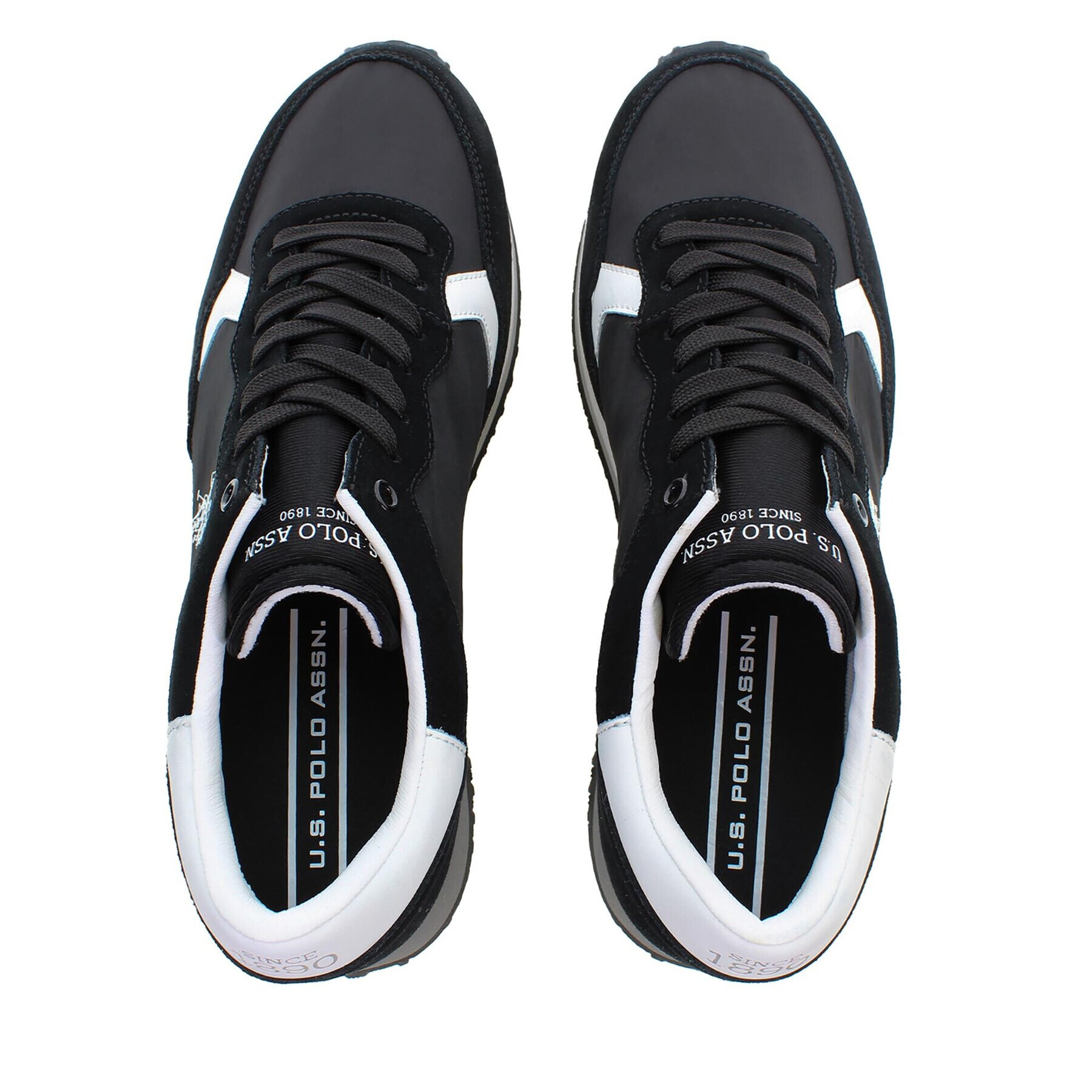 U.S. Polo Assn. Сникърси Cleef CLEEF001A Черен - Pepit.bg