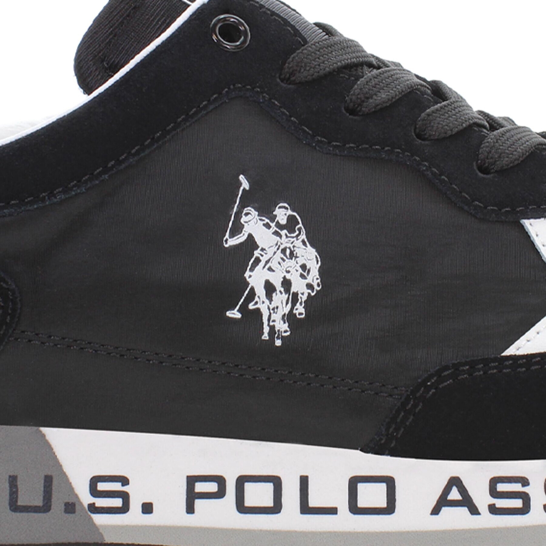 U.S. Polo Assn. Сникърси Cleef CLEEF001A Черен - Pepit.bg