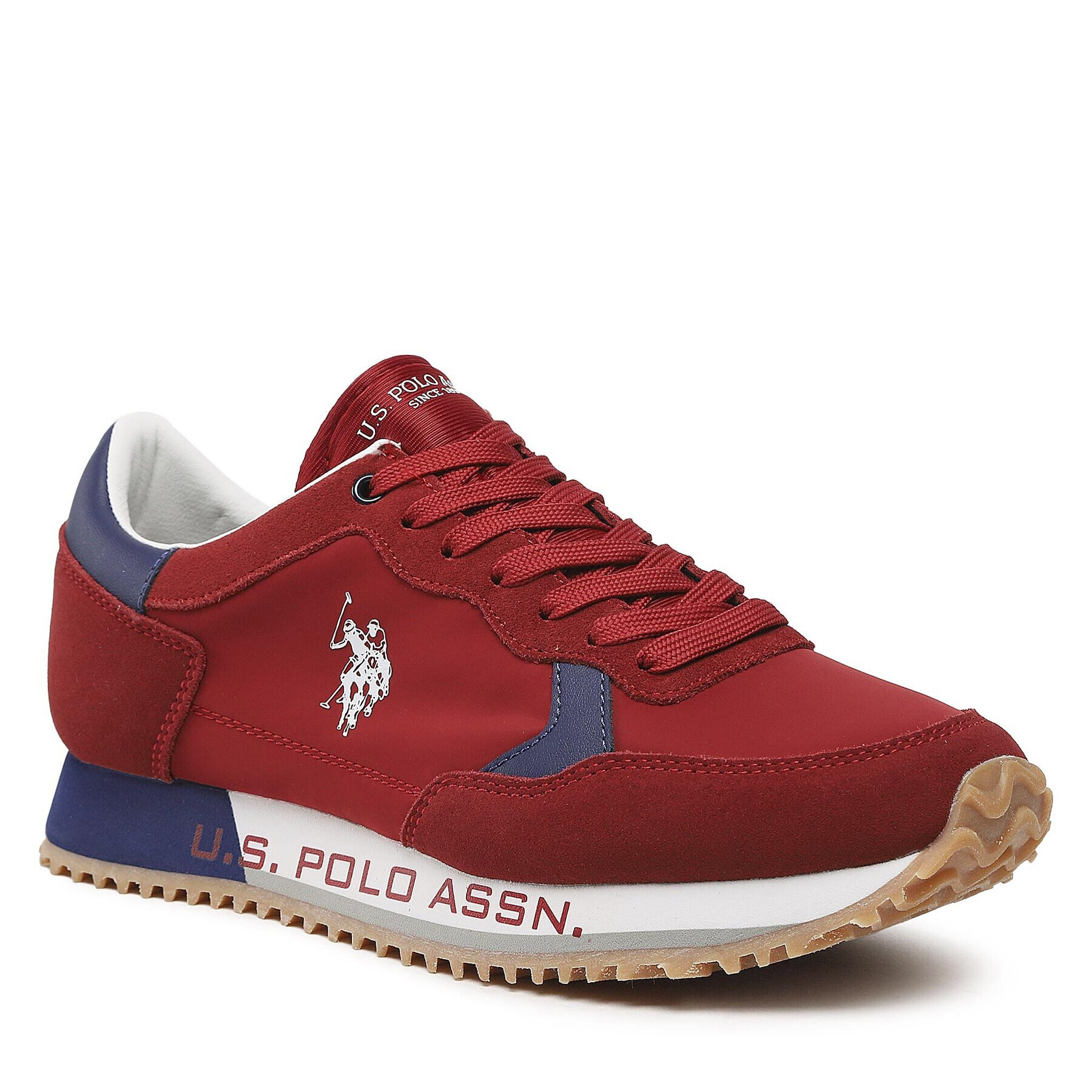 U.S. Polo Assn. Сникърси Cleef CLEEF001A Червен - Pepit.bg