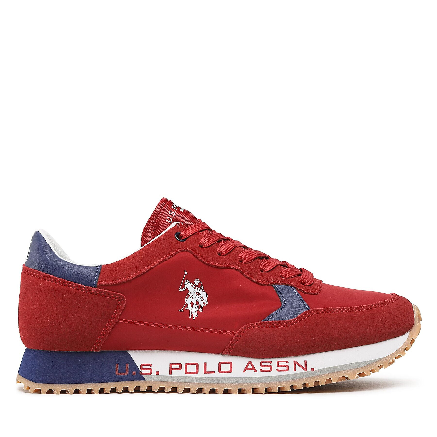 U.S. Polo Assn. Сникърси Cleef CLEEF001A Червен - Pepit.bg