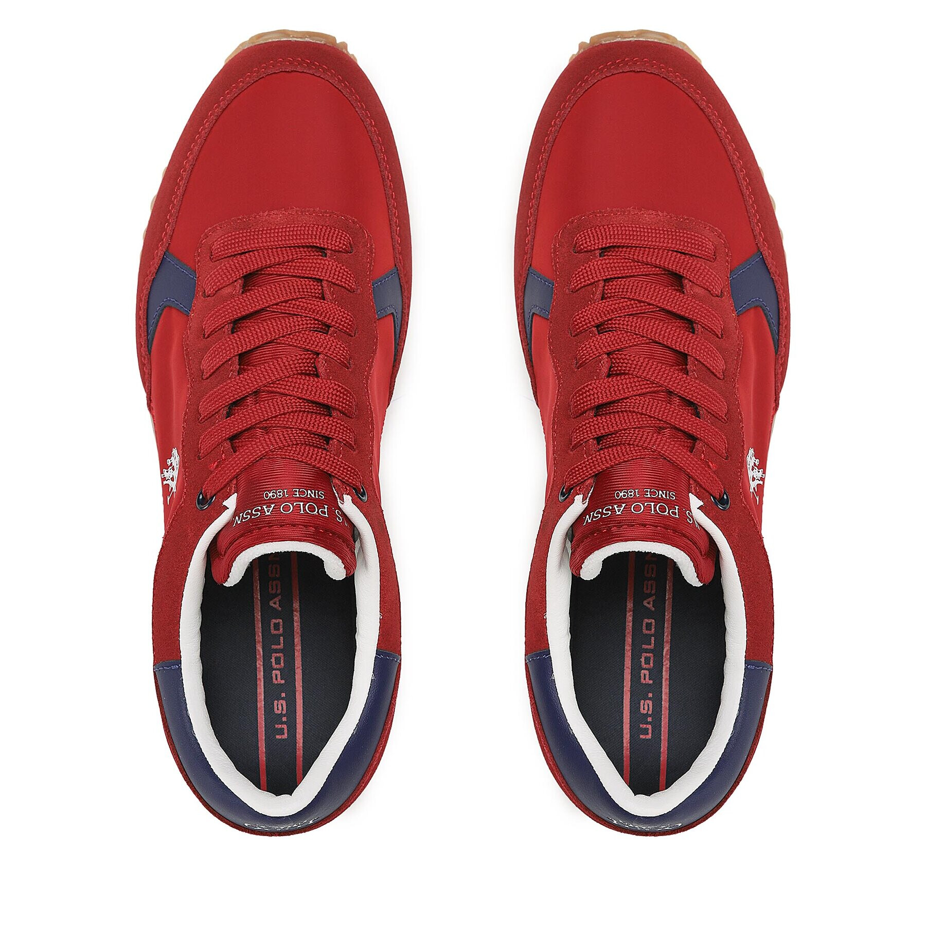 U.S. Polo Assn. Сникърси Cleef CLEEF001A Червен - Pepit.bg