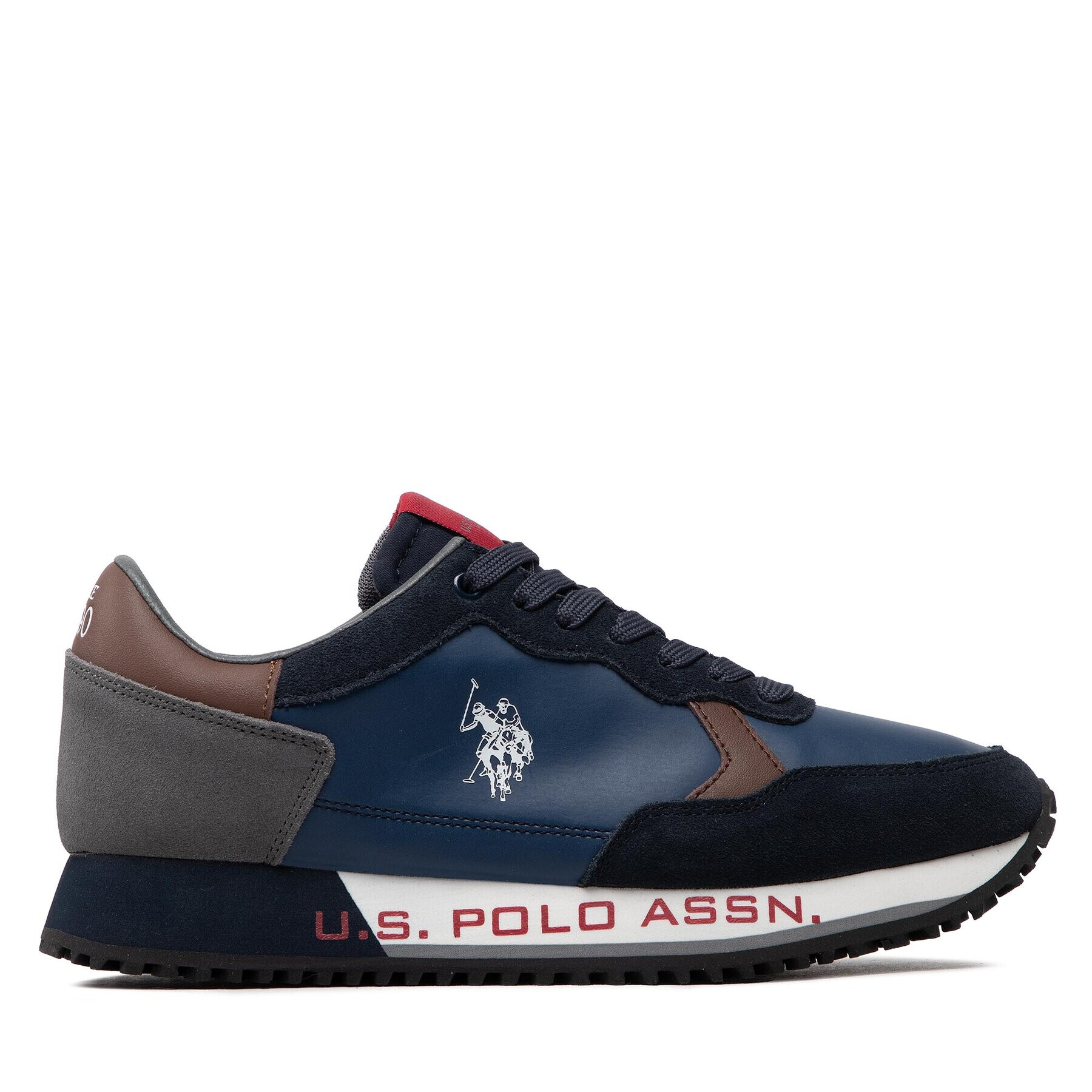 U.S. Polo Assn. Сникърси Cleef002 CLEEF002M/BYS1 Тъмносин - Pepit.bg