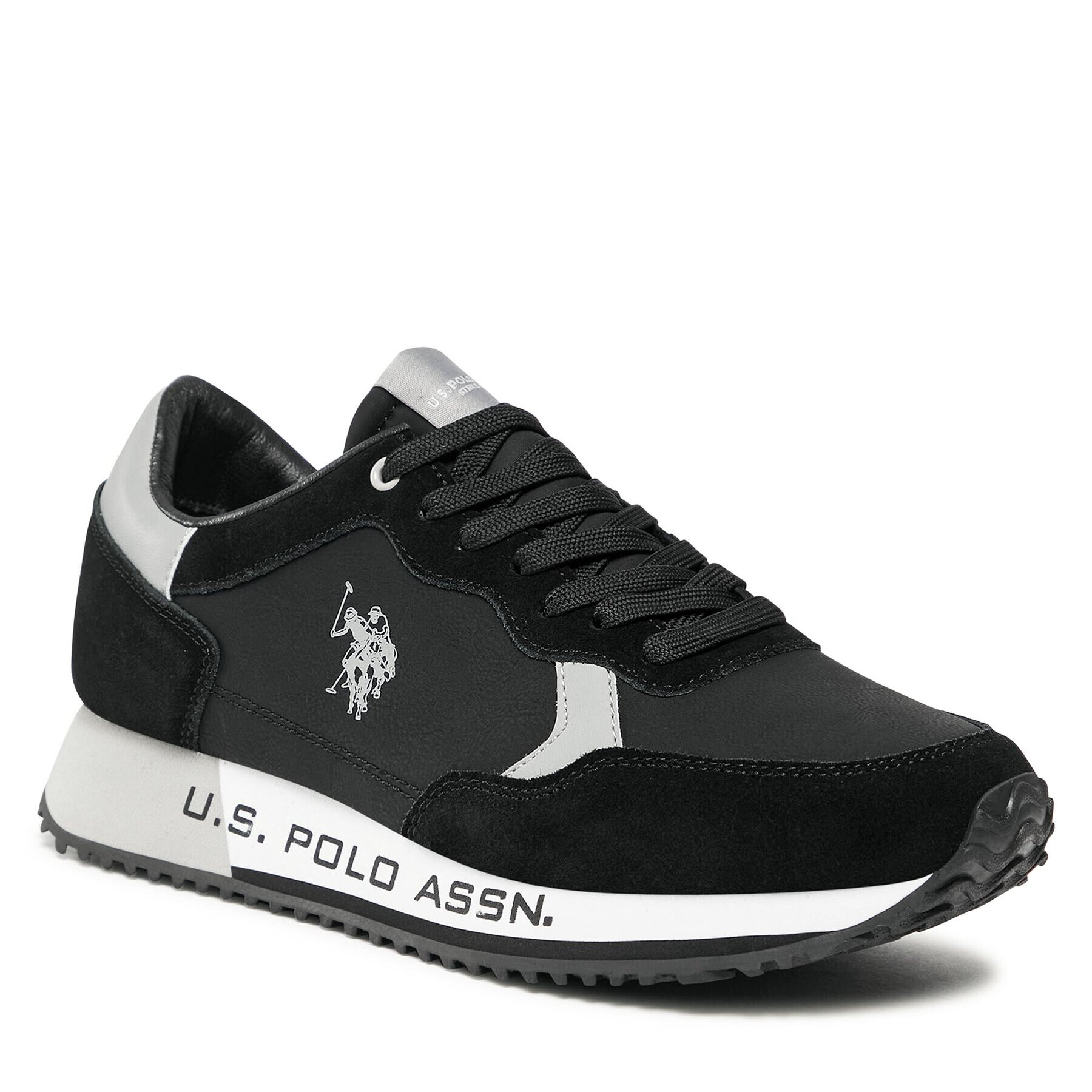 U.S. Polo Assn. Сникърси CLEEF005 Черен - Pepit.bg