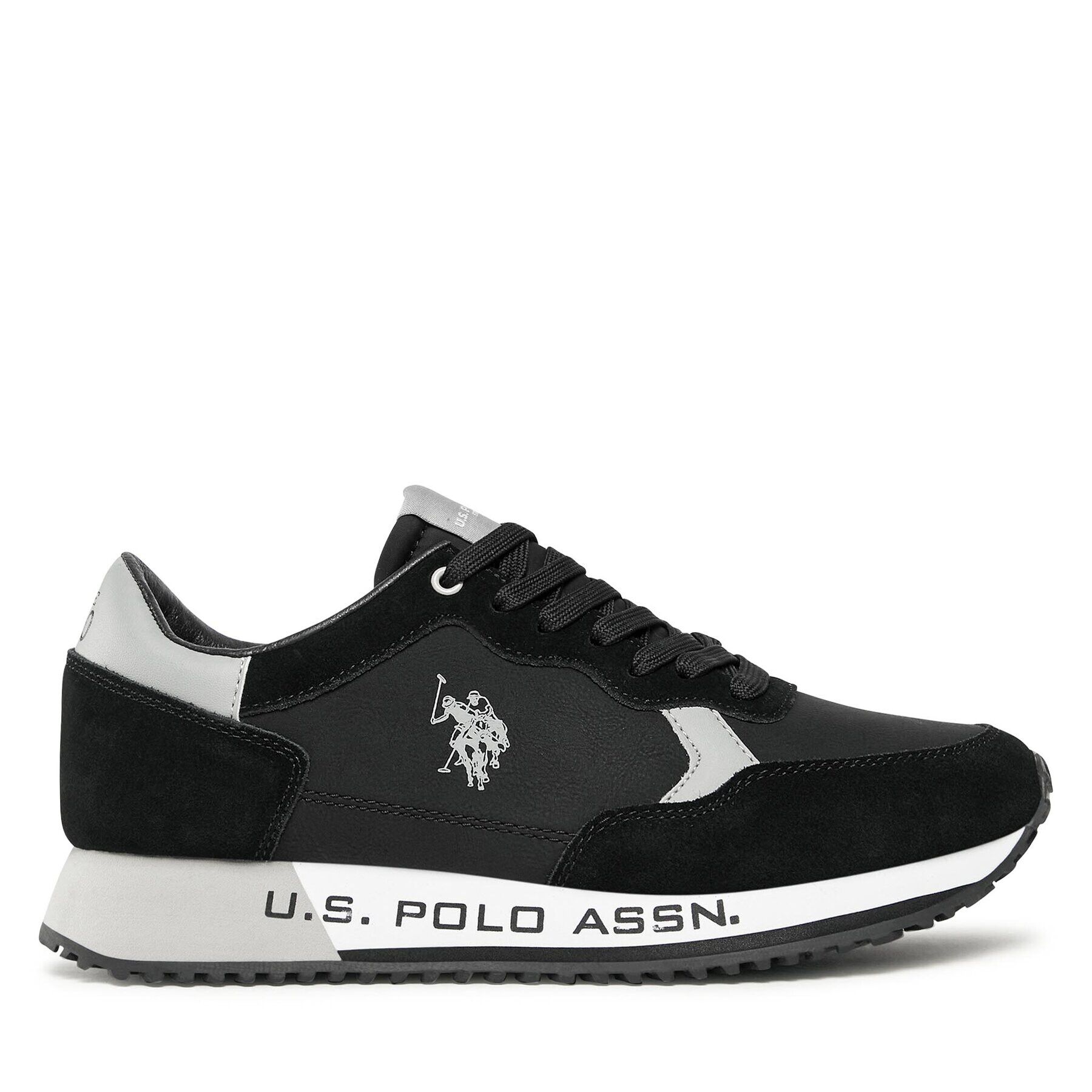 U.S. Polo Assn. Сникърси CLEEF005 Черен - Pepit.bg