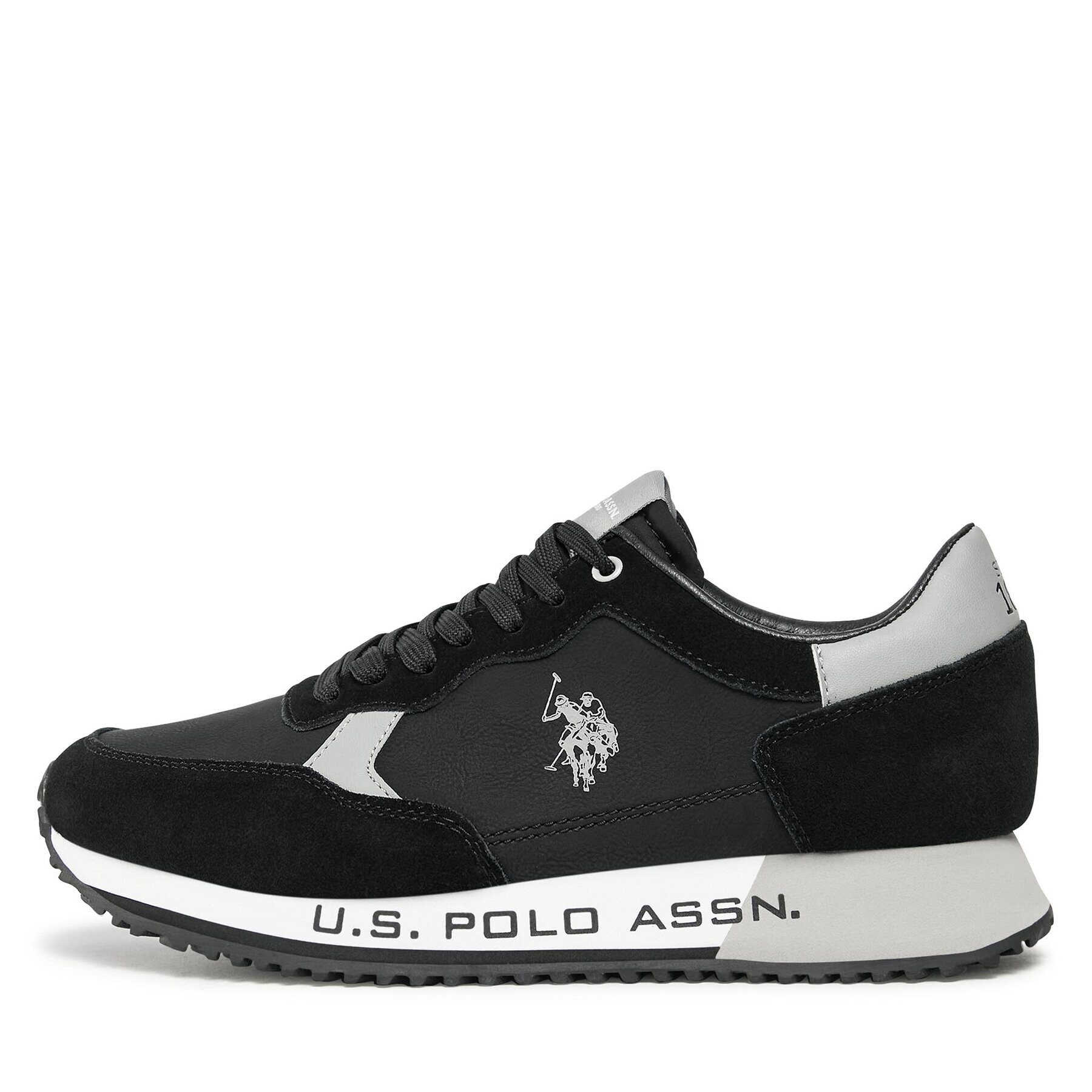 U.S. Polo Assn. Сникърси CLEEF005 Черен - Pepit.bg