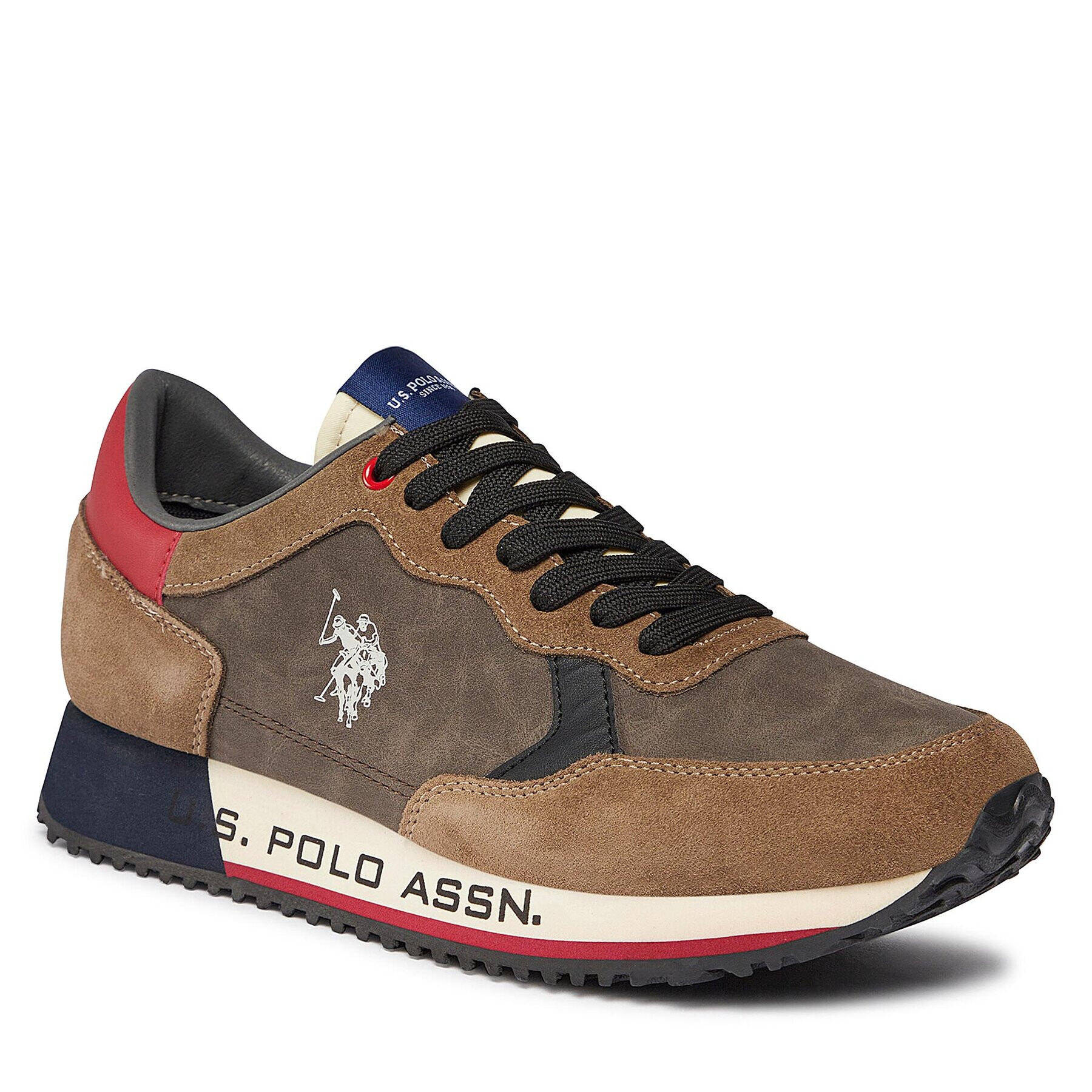 U.S. Polo Assn. Сникърси CLEEF005 Кафяв - Pepit.bg