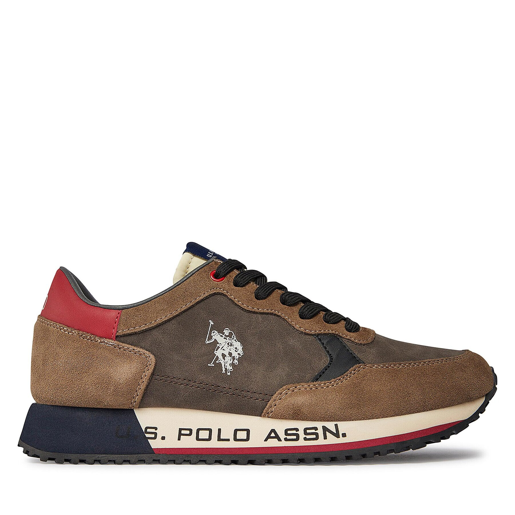 U.S. Polo Assn. Сникърси CLEEF005 Кафяв - Pepit.bg