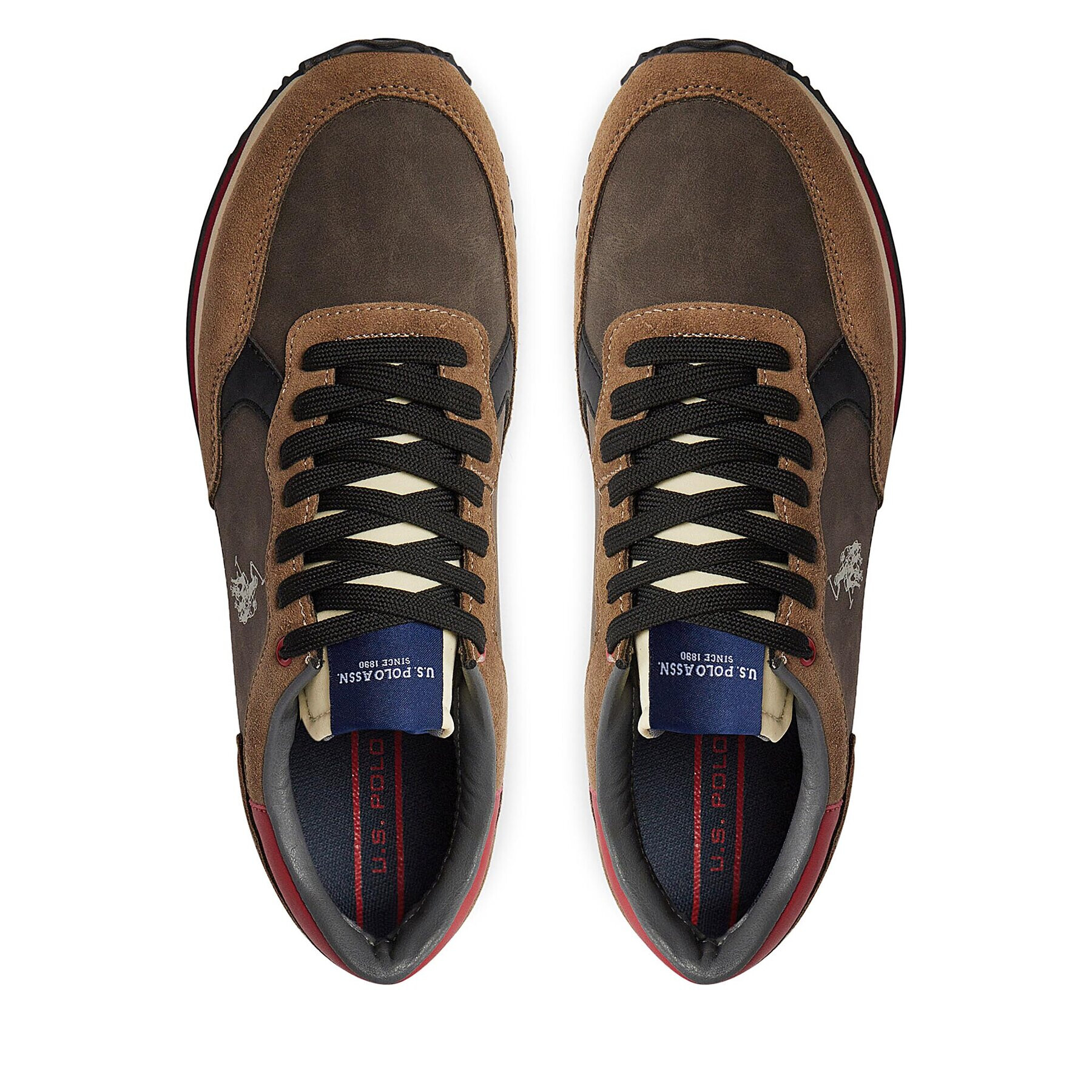 U.S. Polo Assn. Сникърси CLEEF005 Кафяв - Pepit.bg