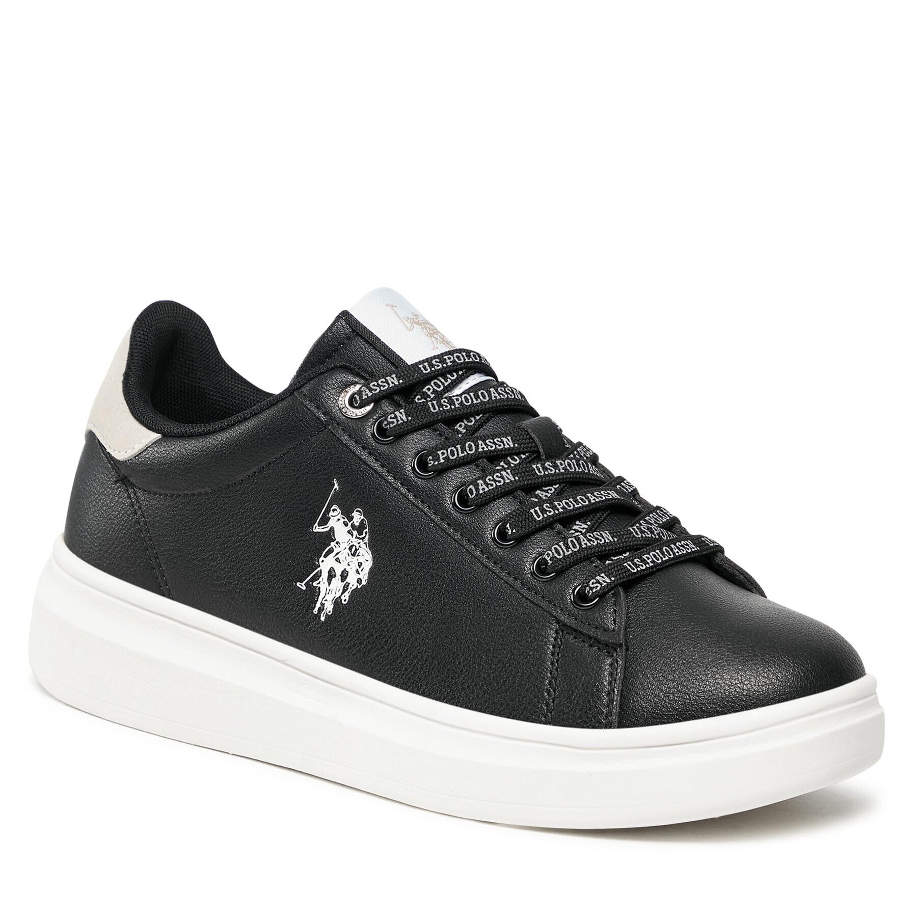 U.S. Polo Assn. Сникърси CODY001A Черен - Pepit.bg