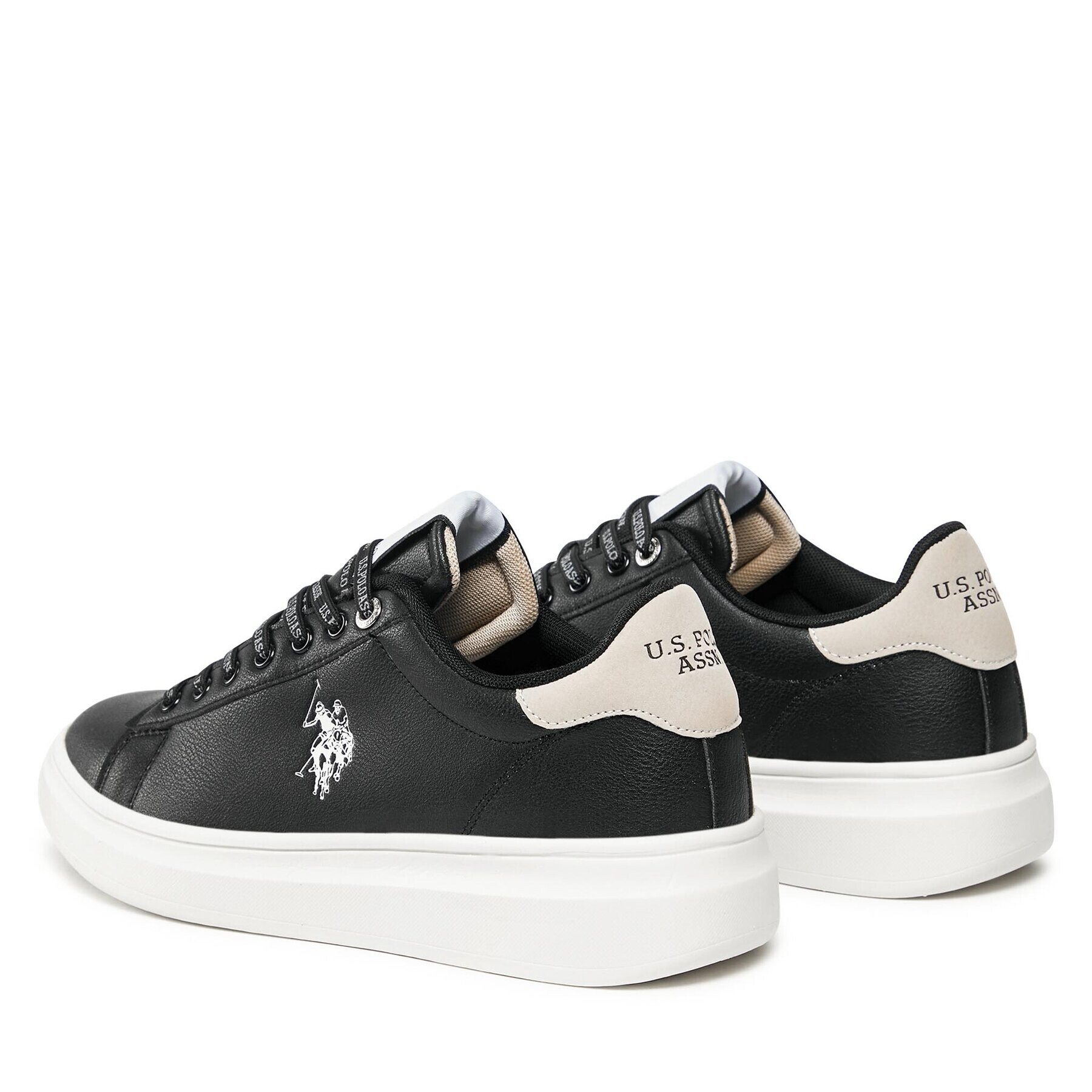 U.S. Polo Assn. Сникърси CODY001A Черен - Pepit.bg