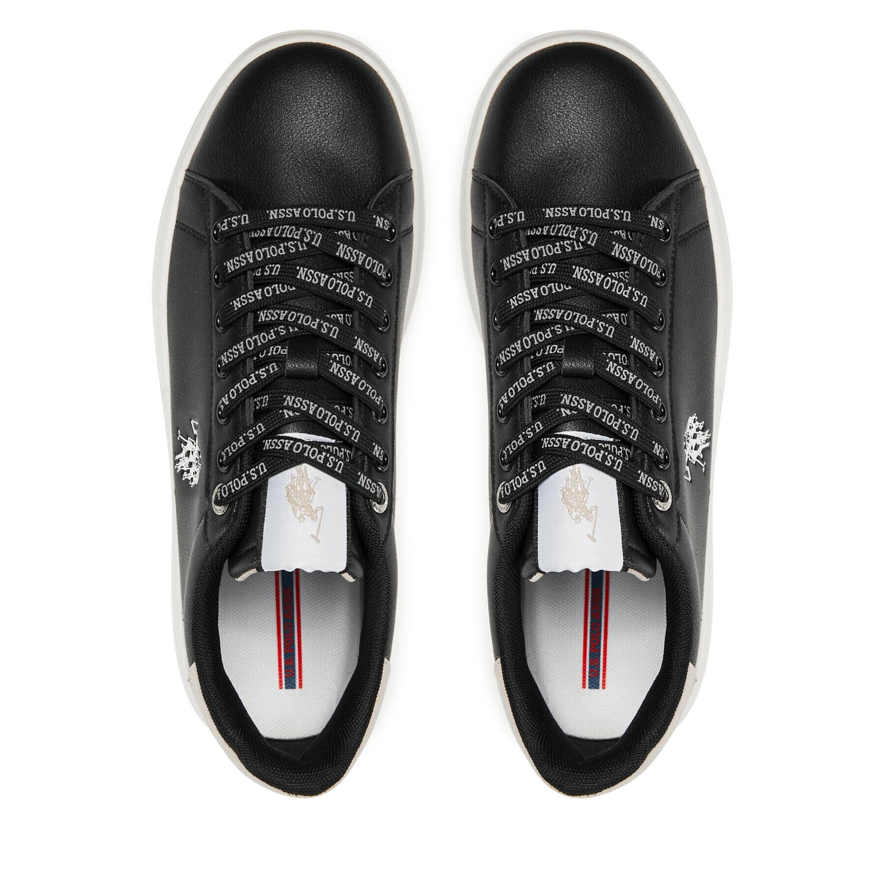 U.S. Polo Assn. Сникърси CODY001A Черен - Pepit.bg