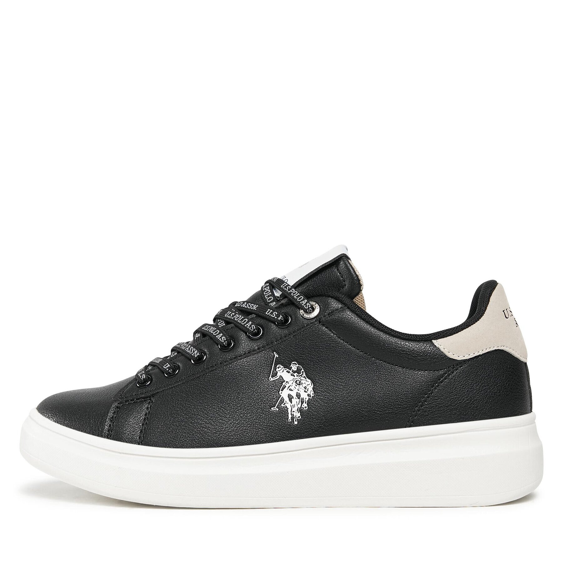 U.S. Polo Assn. Сникърси CODY001A Черен - Pepit.bg