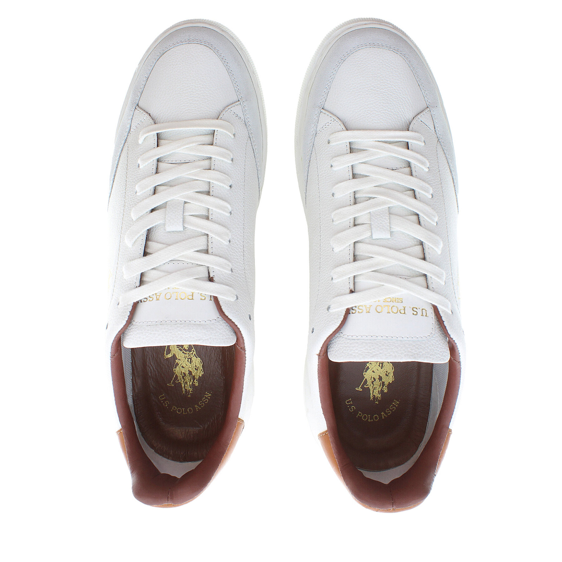 U.S. Polo Assn. Сникърси Cryme CRYME005 Бял - Pepit.bg