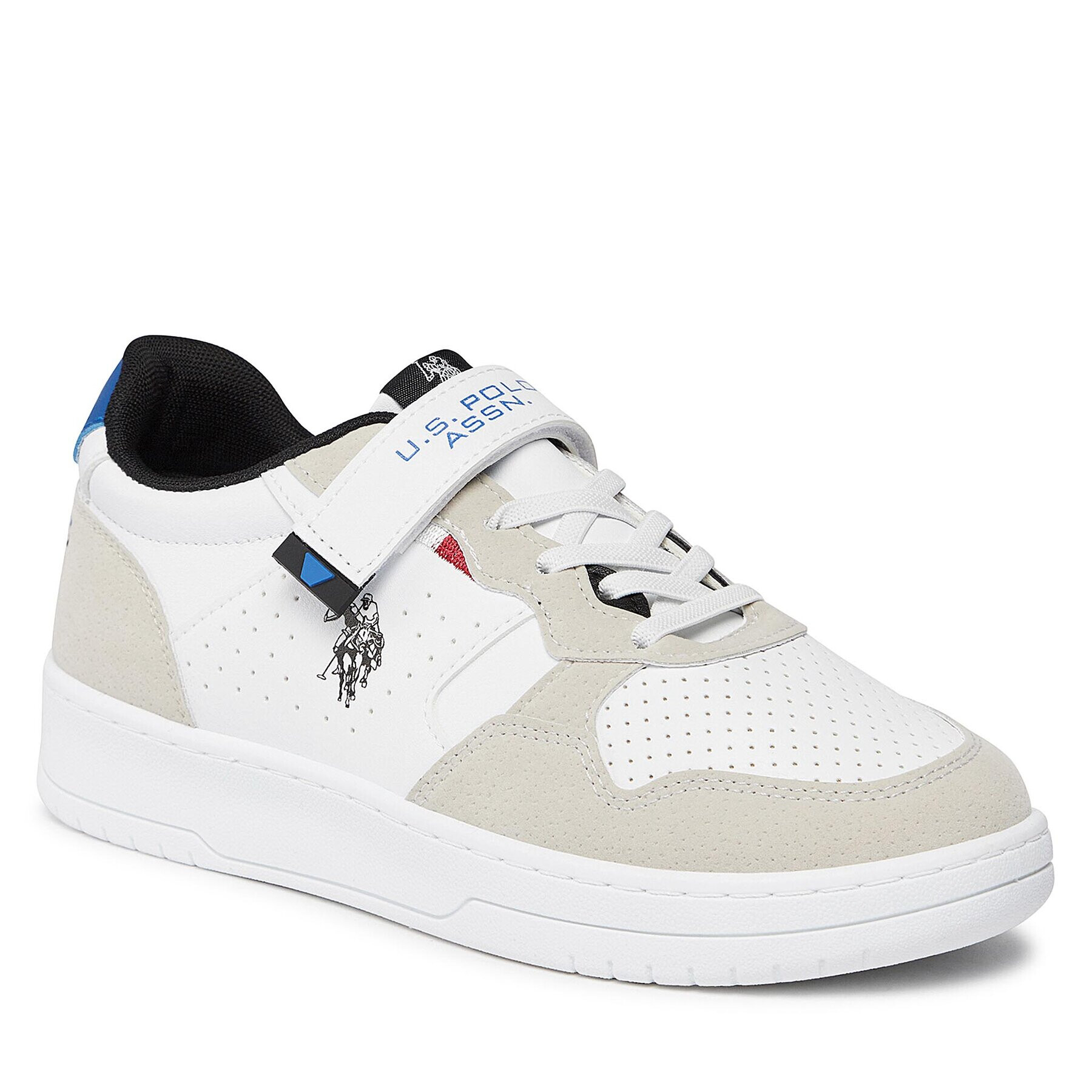 U.S. Polo Assn. Сникърси DENNY001 S Бял - Pepit.bg