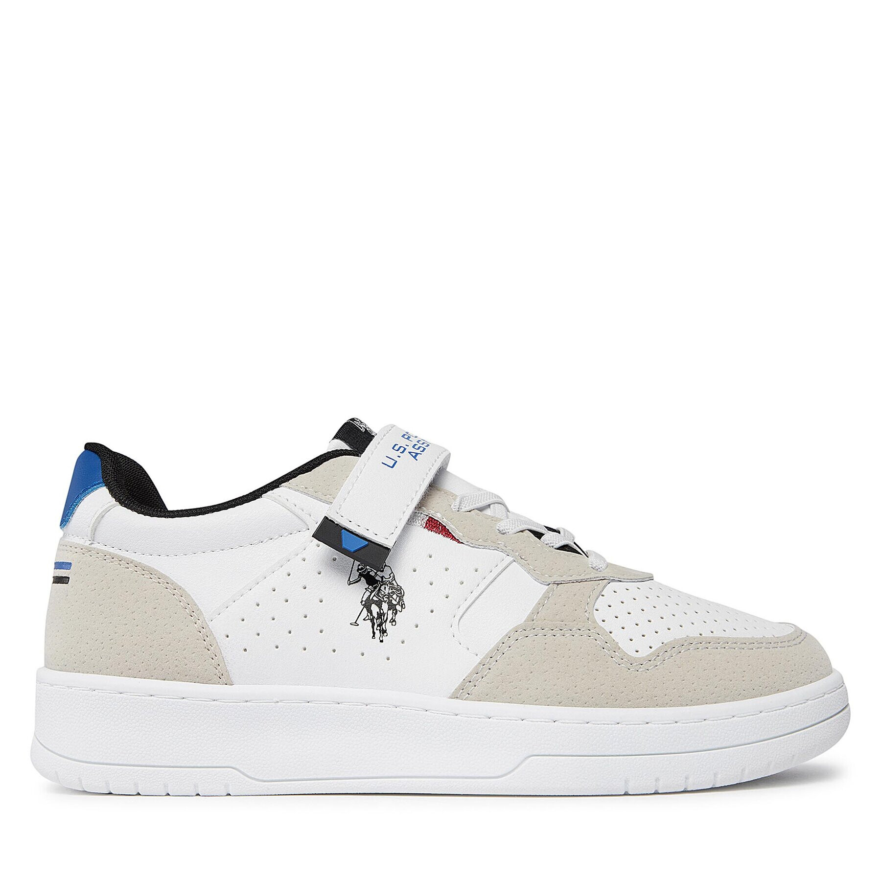 U.S. Polo Assn. Сникърси DENNY001 S Бял - Pepit.bg