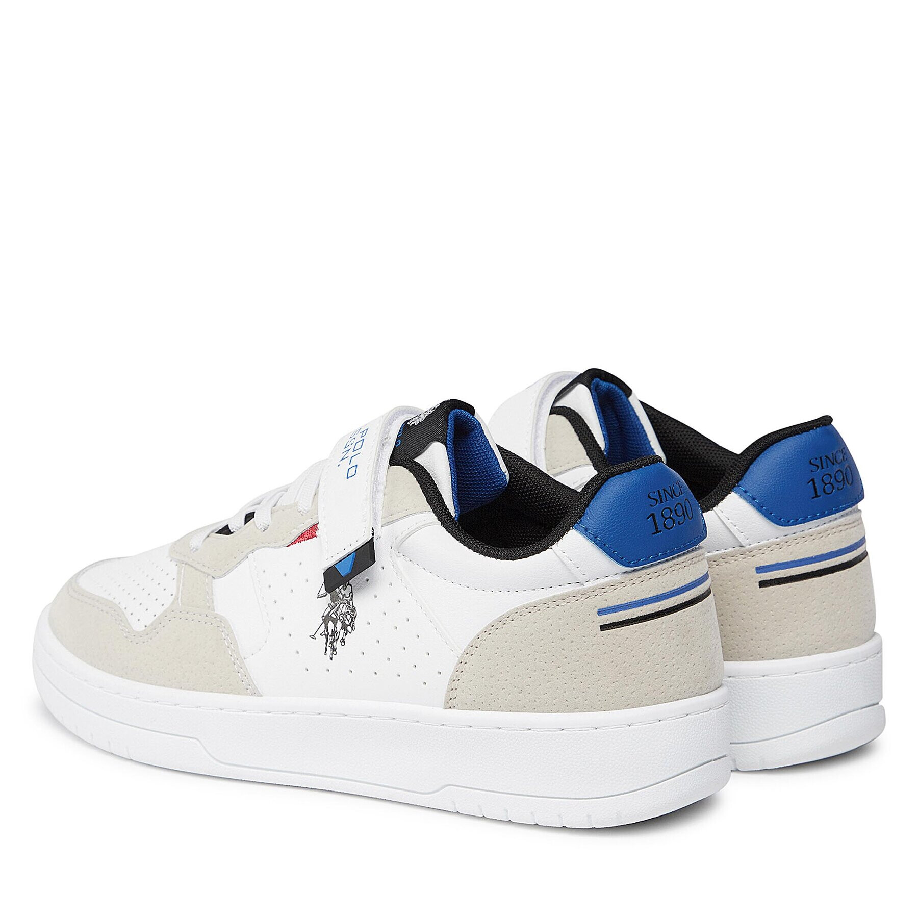 U.S. Polo Assn. Сникърси DENNY001 S Бял - Pepit.bg