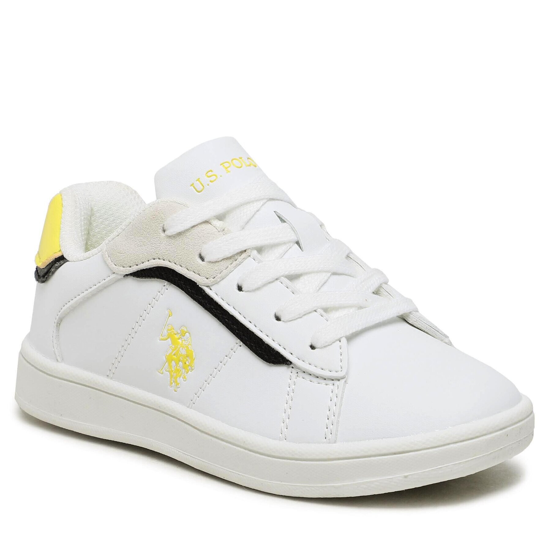 U.S. Polo Assn. Сникърси Ecrok ECROK006 Бял - Pepit.bg