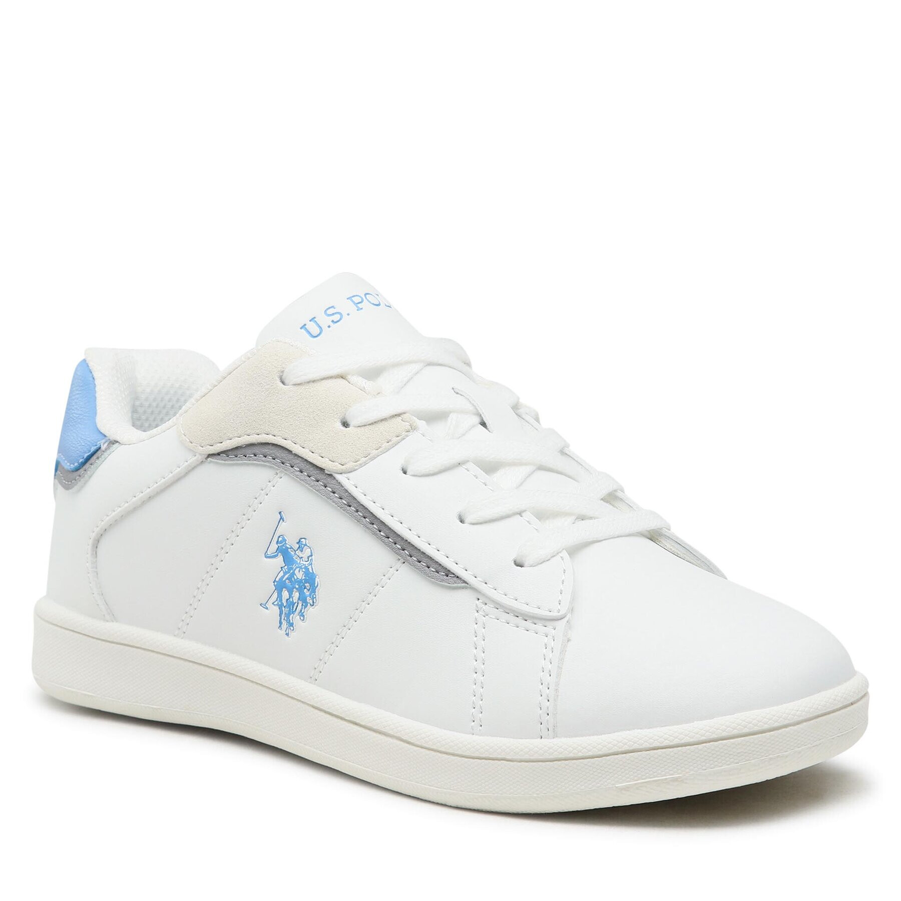 U.S. Polo Assn. Сникърси Ecrok ECROK006 Бял - Pepit.bg