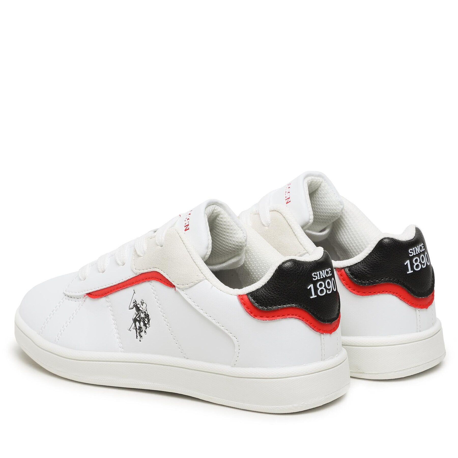 U.S. Polo Assn. Сникърси Ecrok ECROK006 Бял - Pepit.bg