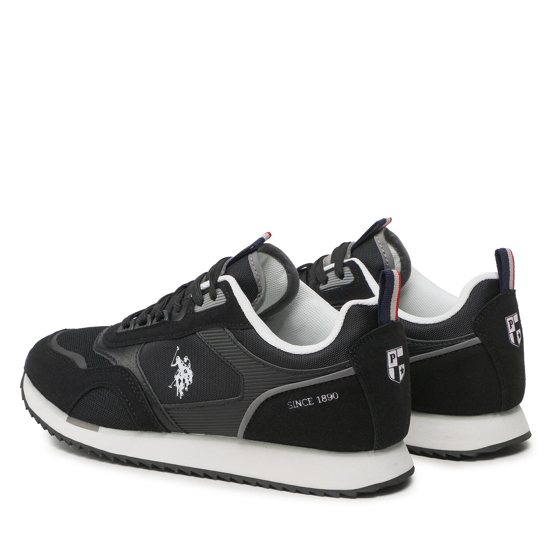 U.S. Polo Assn. Сникърси Ethan ETHAN001 Черен - Pepit.bg