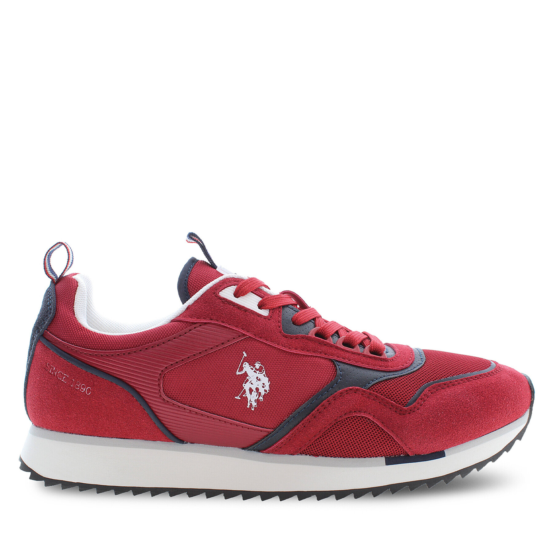 U.S. Polo Assn. Сникърси Ethan ETHAN001 Червен - Pepit.bg