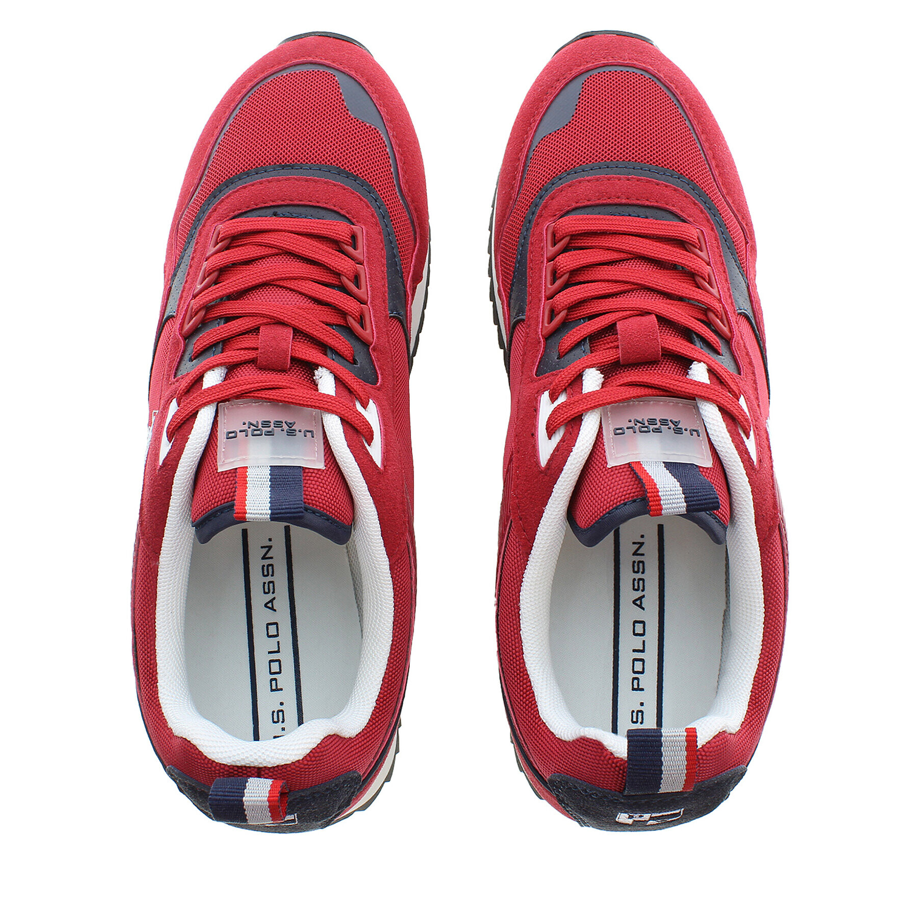 U.S. Polo Assn. Сникърси Ethan ETHAN001 Червен - Pepit.bg