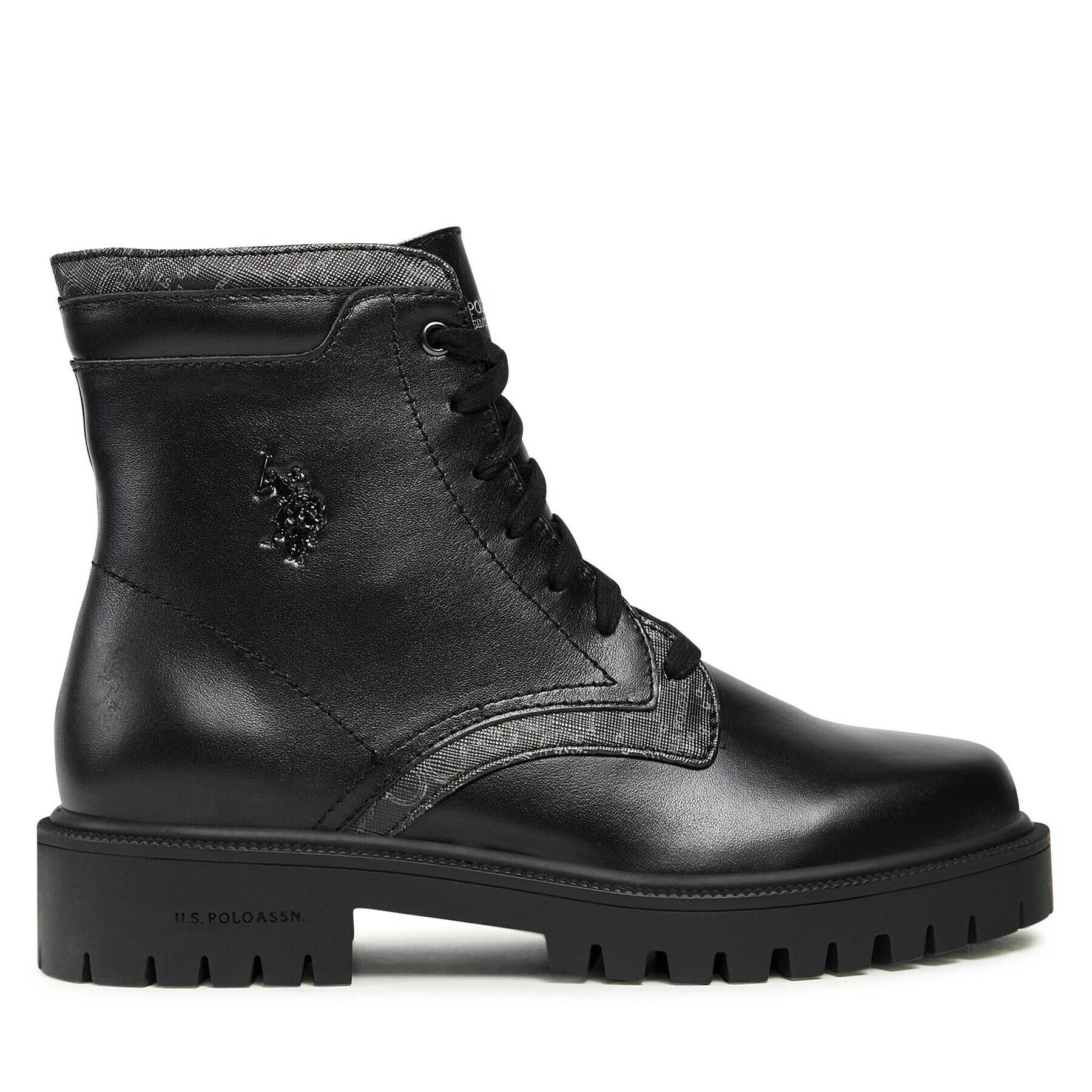 U.S. Polo Assn. Сникърси KARMA007 Черен - Pepit.bg