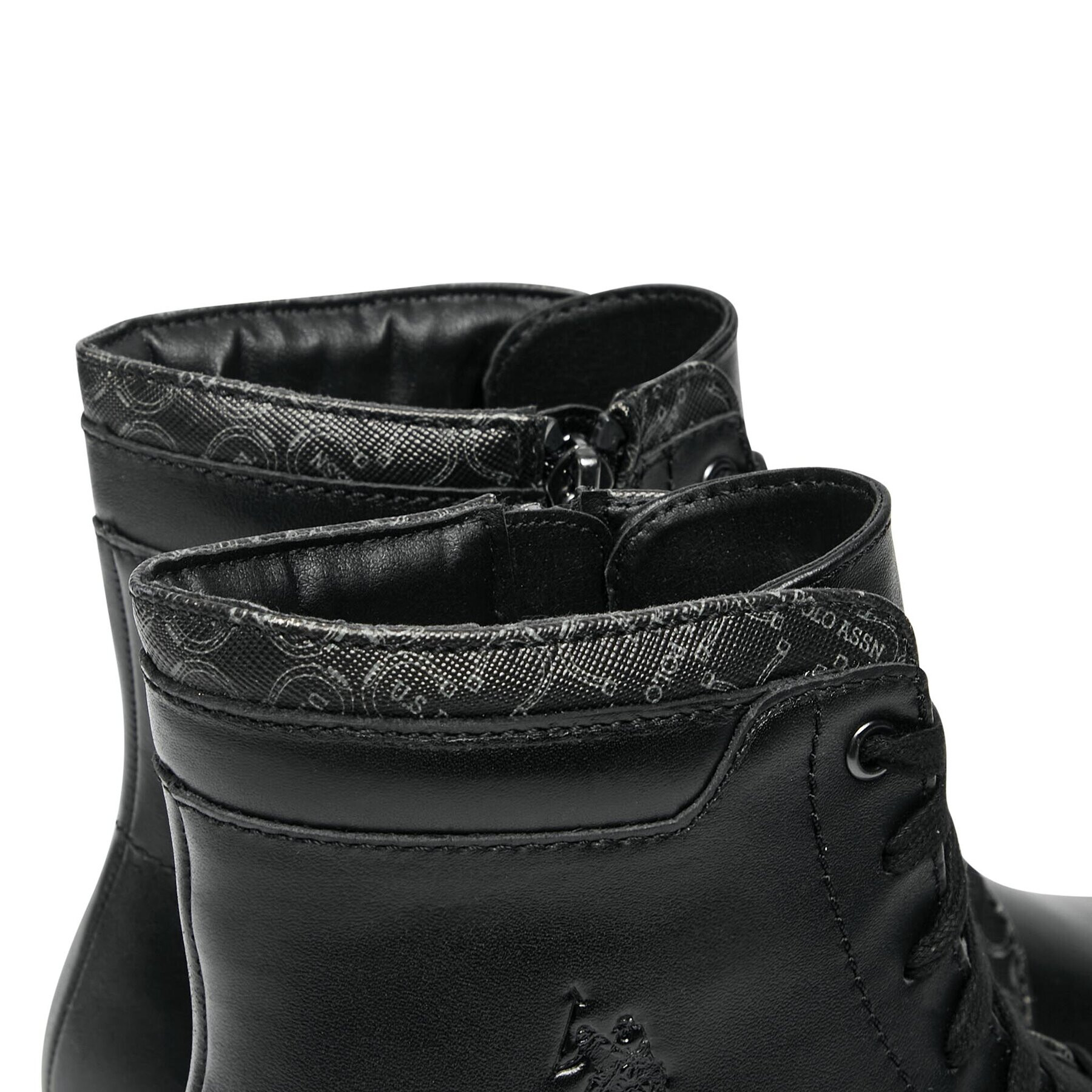 U.S. Polo Assn. Сникърси KARMA007 Черен - Pepit.bg